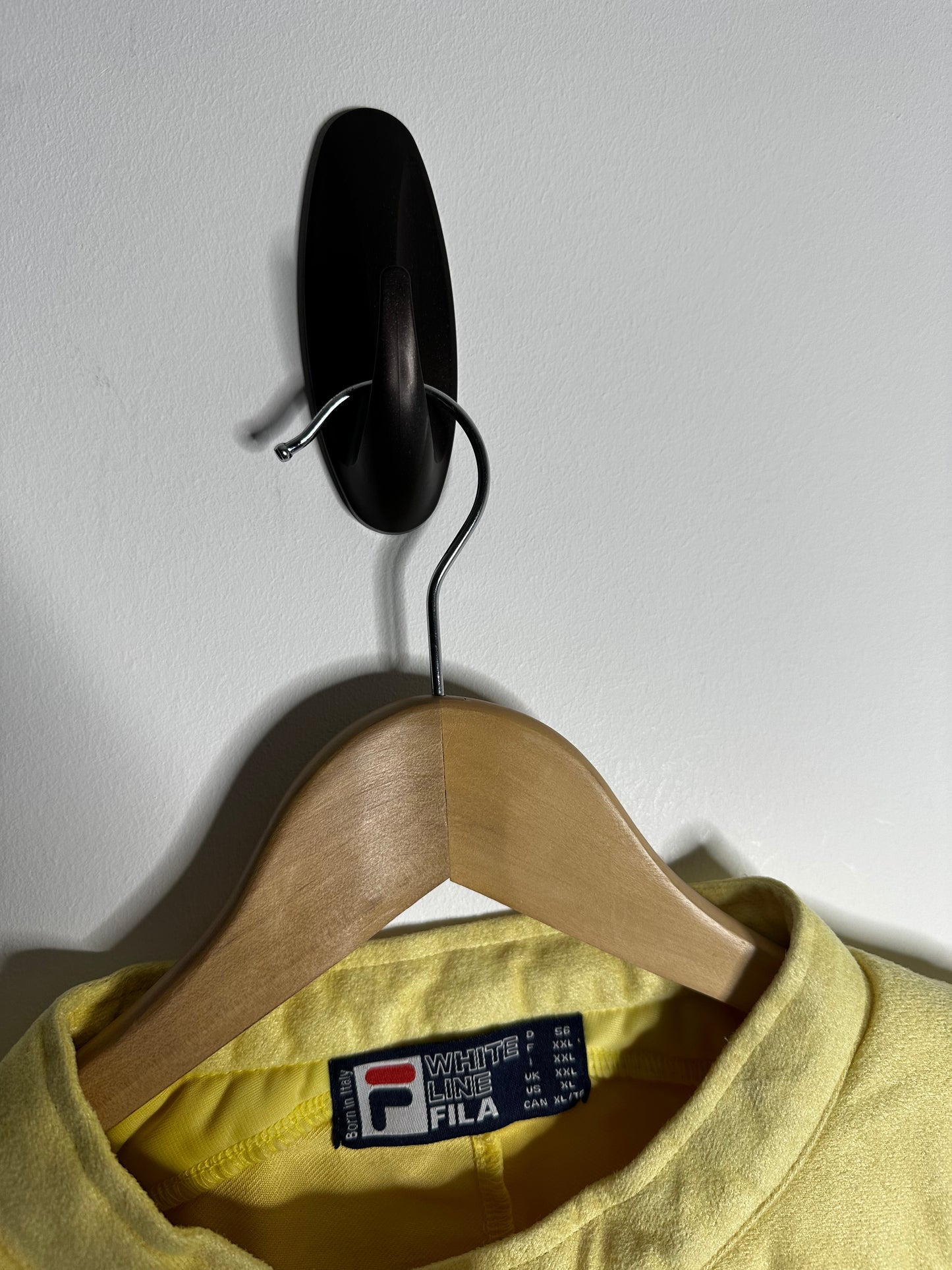 Fila Terrinda Yellow Padded Shoulder Tracksuit Top - XXL