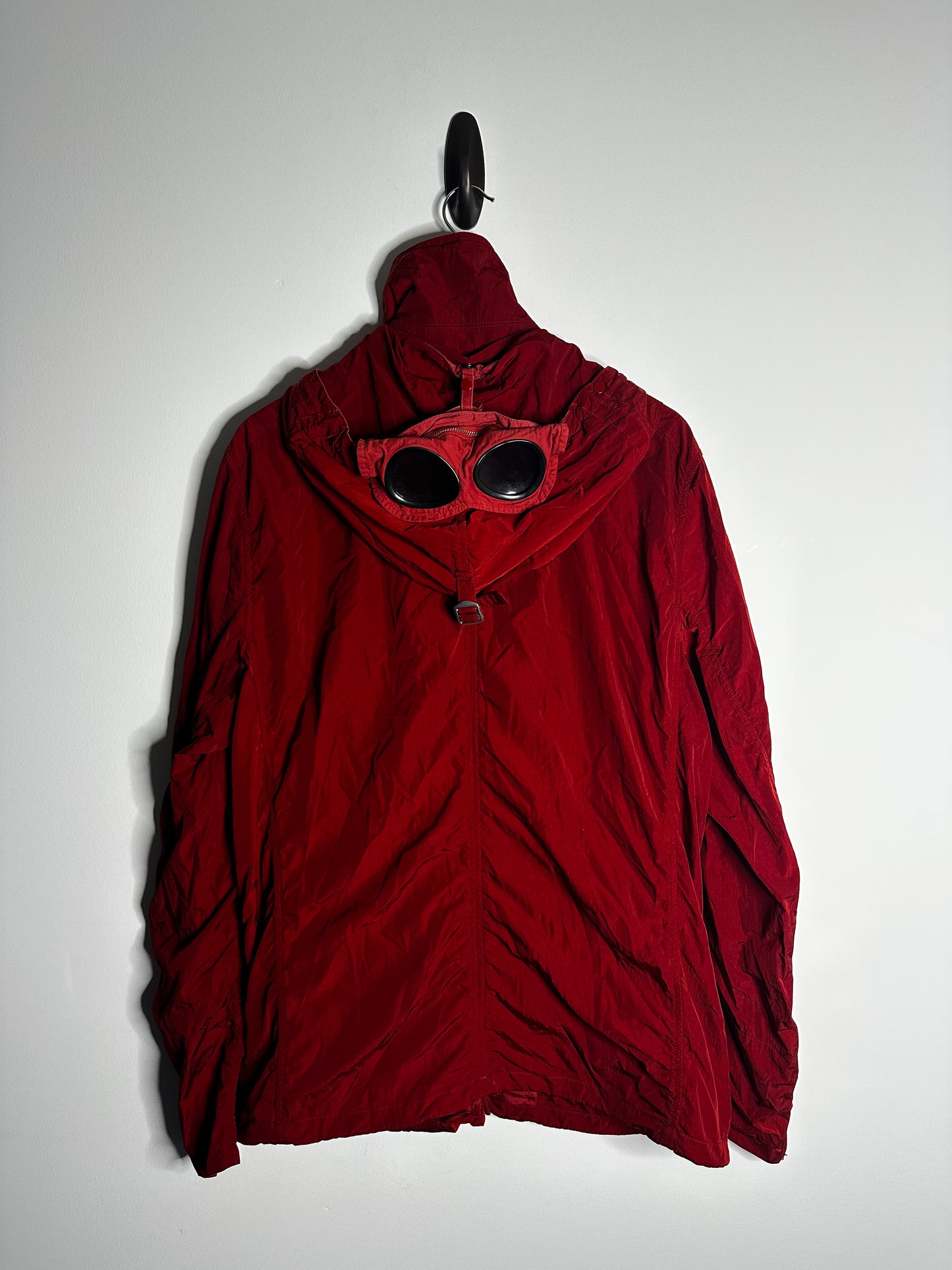 C.P. Company Red Multi Pocket Goggle Jacket - XXXL
