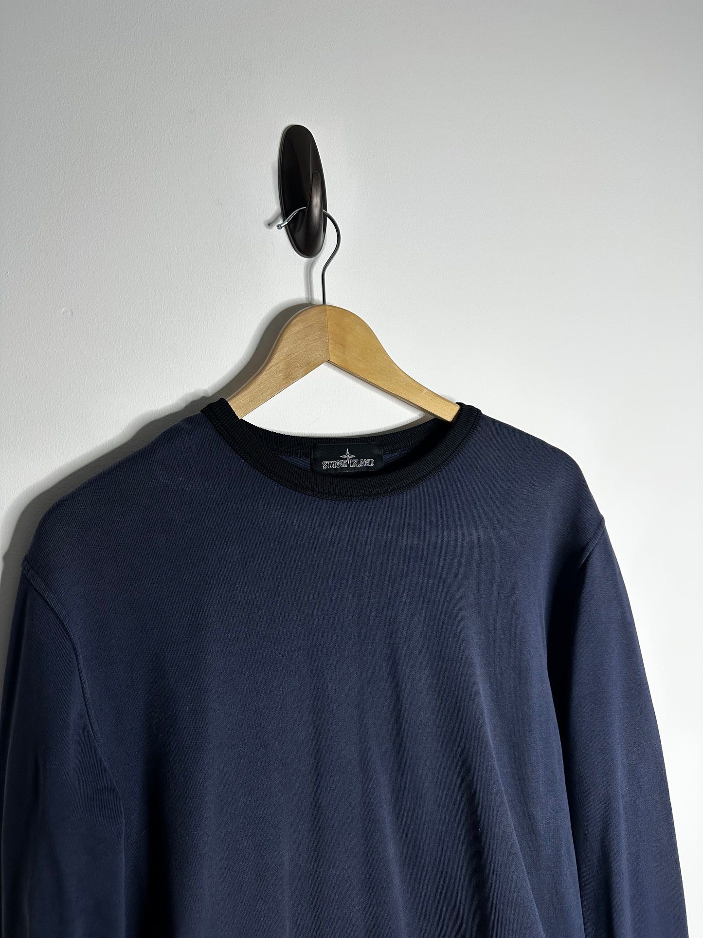 Stone Island Navy Shadow Project Sweatshirt - Small