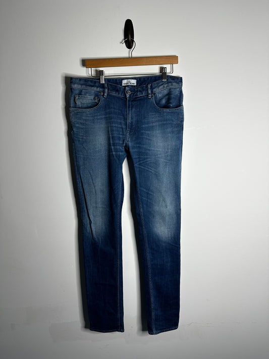 Stone Island Blue Denim Jeans - 32 Waist / 34 Leg