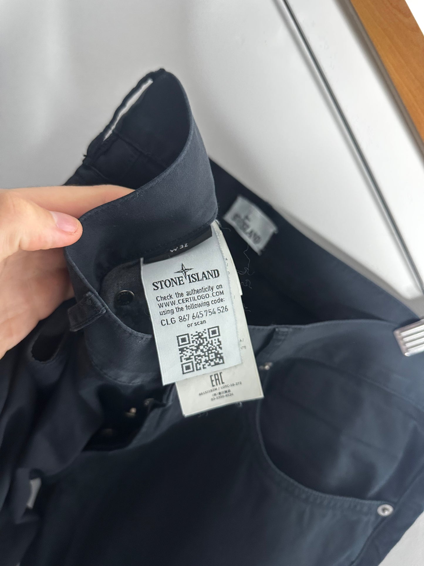 Stone Island Dark Navy Chino Trousers - 32 Waist / 34 Leg