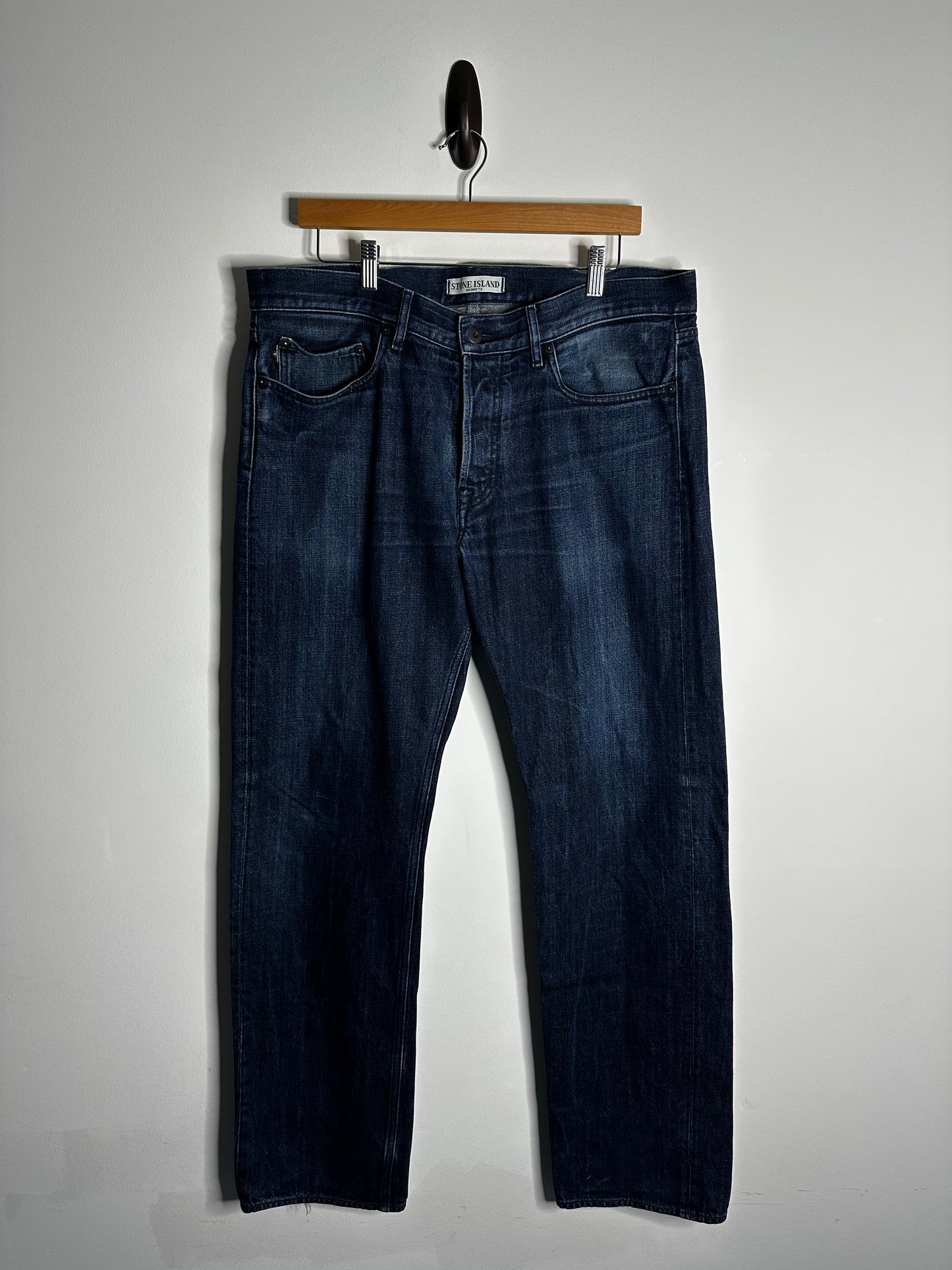 Stone Island Blue Denim Jeans - 36 Waist / 34 Leg