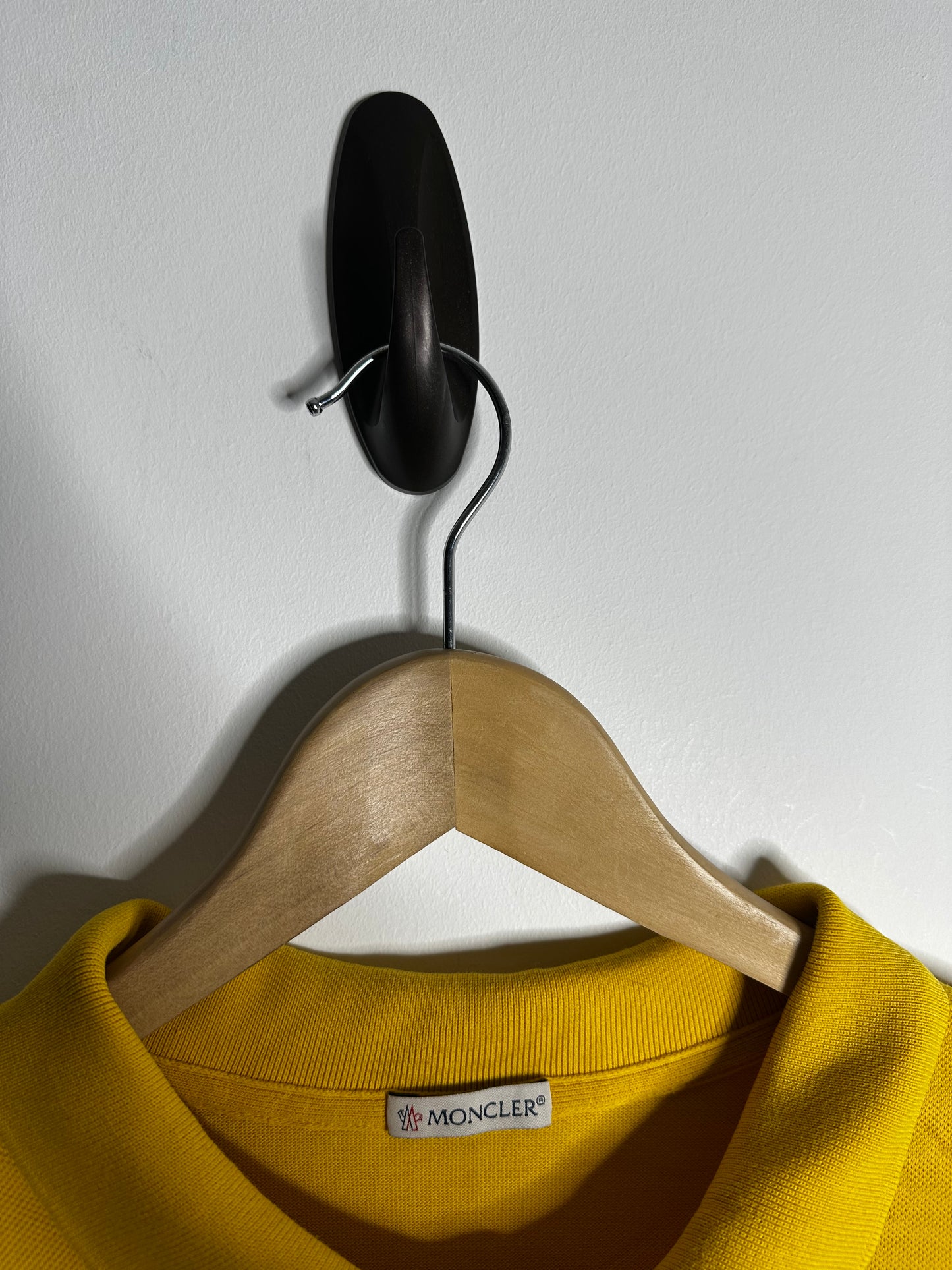 Moncler Yellow Polo Shirt - XXL