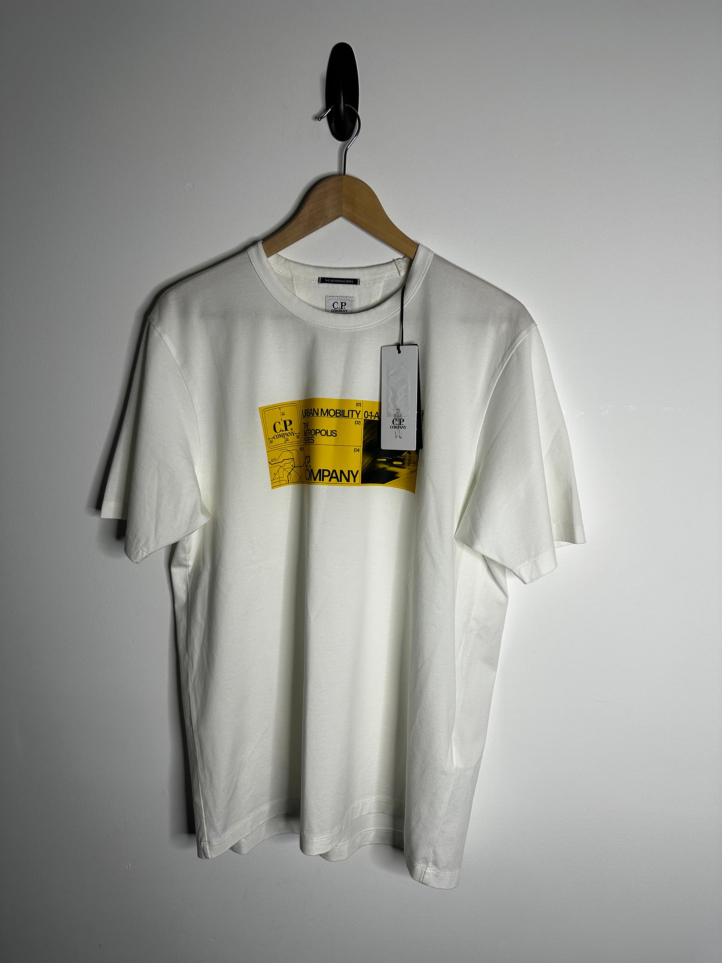 C.P. Company White Metropolis Series T - Shirt - Large