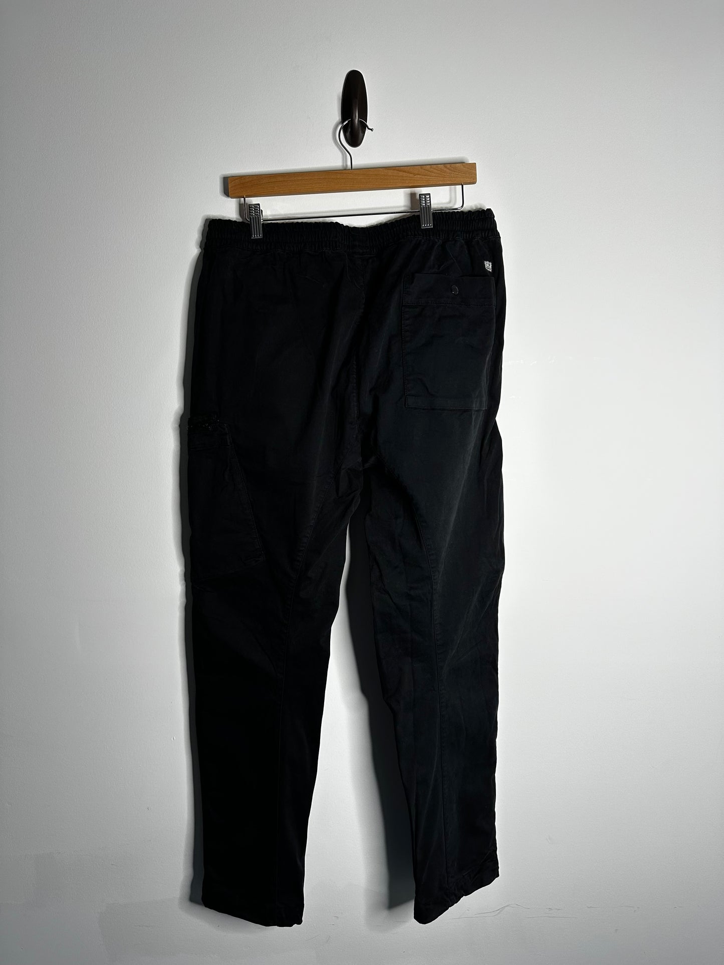 C.P. Company Black Cargo Trousers - Extra Large