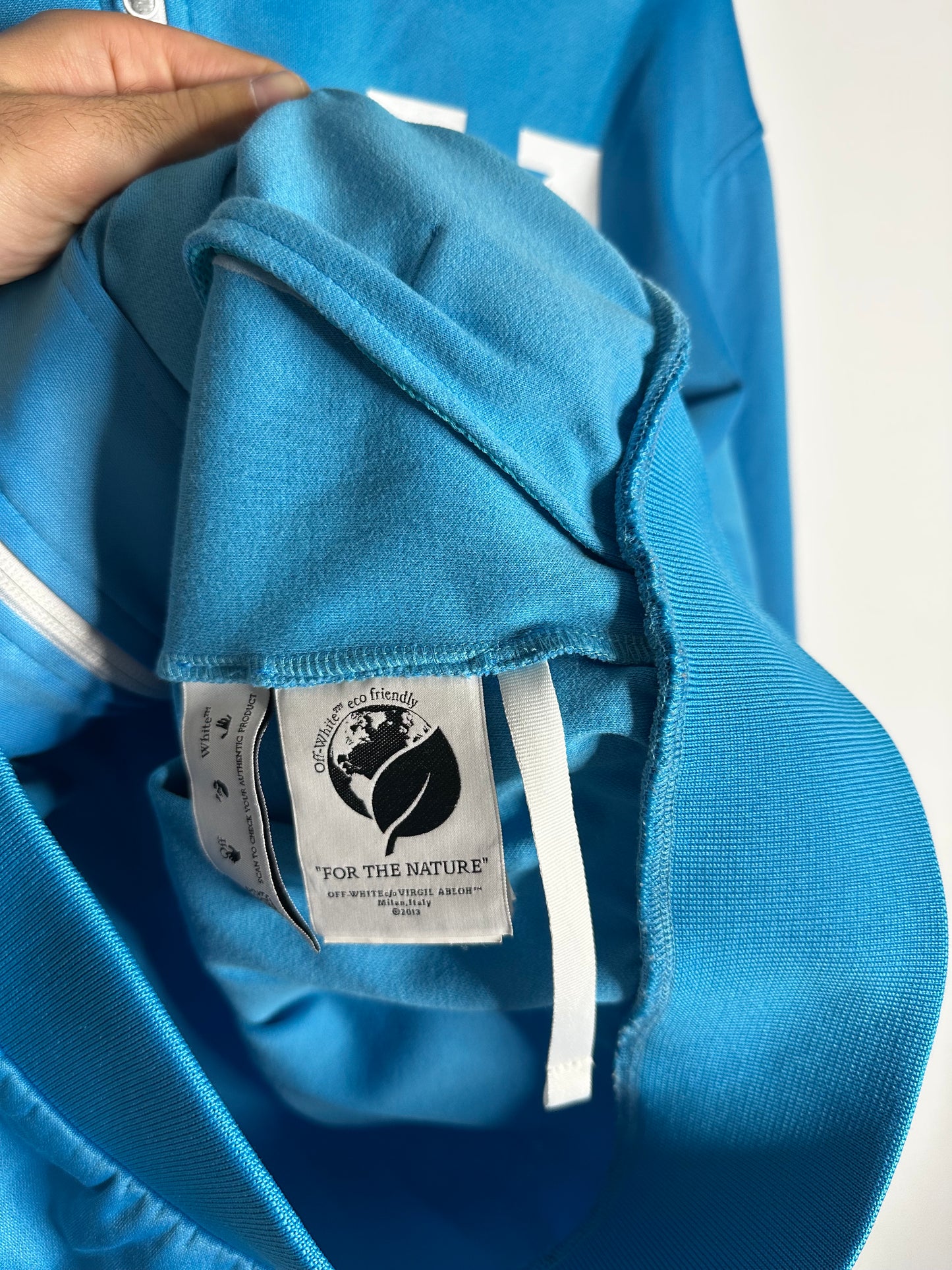 OFF - WHITE Blue Single Arrow Tracksuit Top - Medium