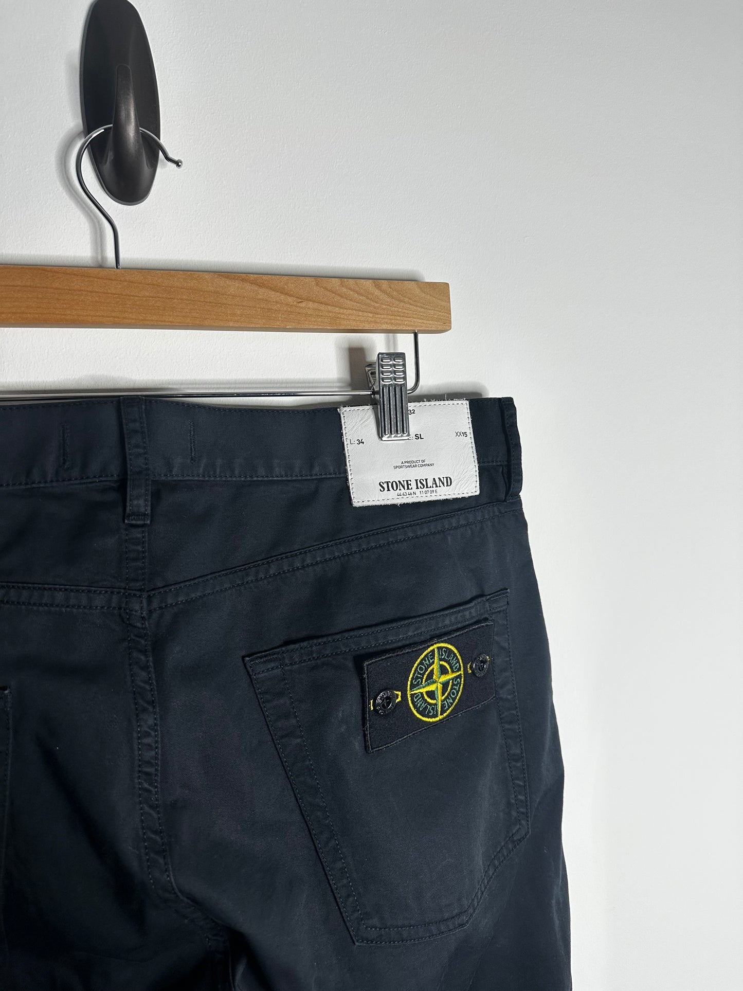 Stone Island Dark Navy Chino Trousers - 32 Waist / 34 Leg
