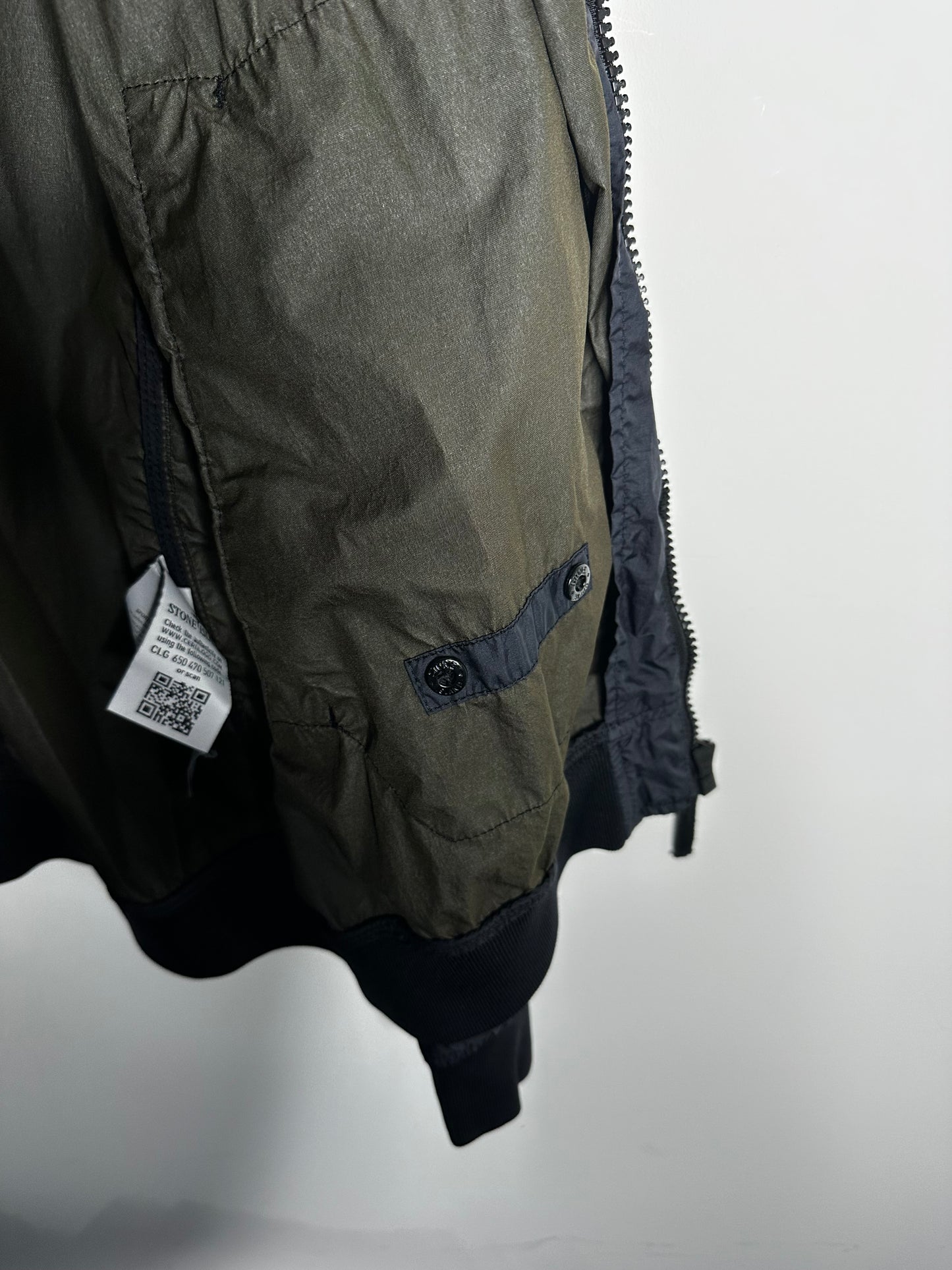 Stone Island Navy Membrana 3L TC Jacket - Extra Large