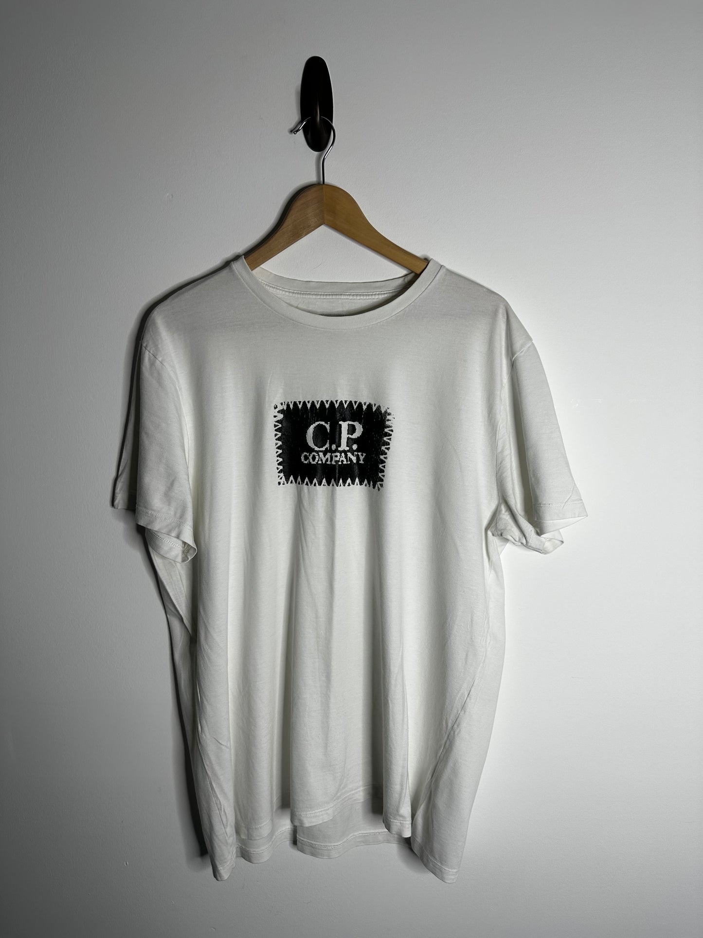 C.P. Company White Box Logo T - Shirt - XXL