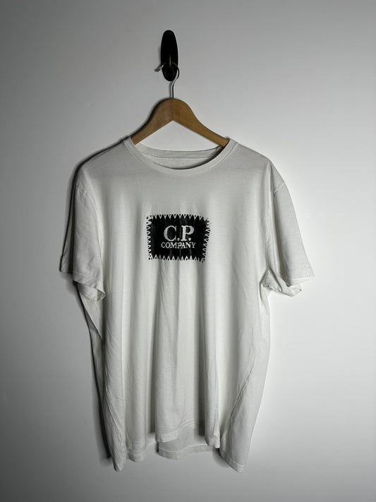 C.P. Company White Box Logo T - Shirt - XXL