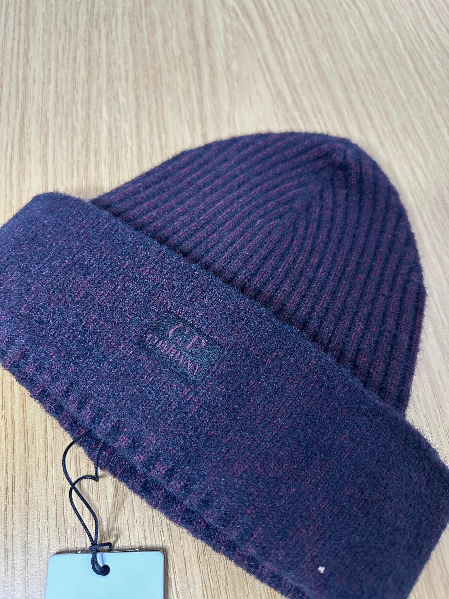 C.P. Company Port Royal Wool Mix Beanie Hat