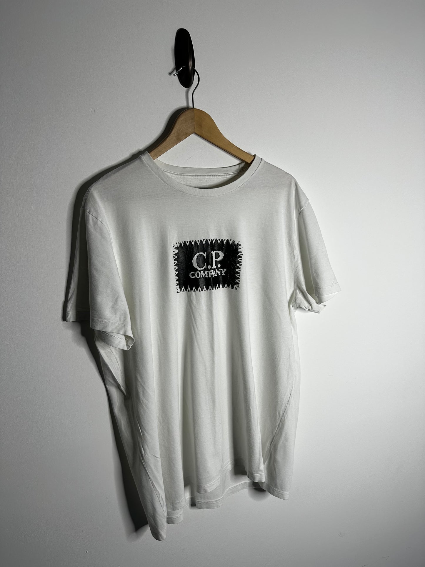 C.P. Company White Box Logo T - Shirt - XXL