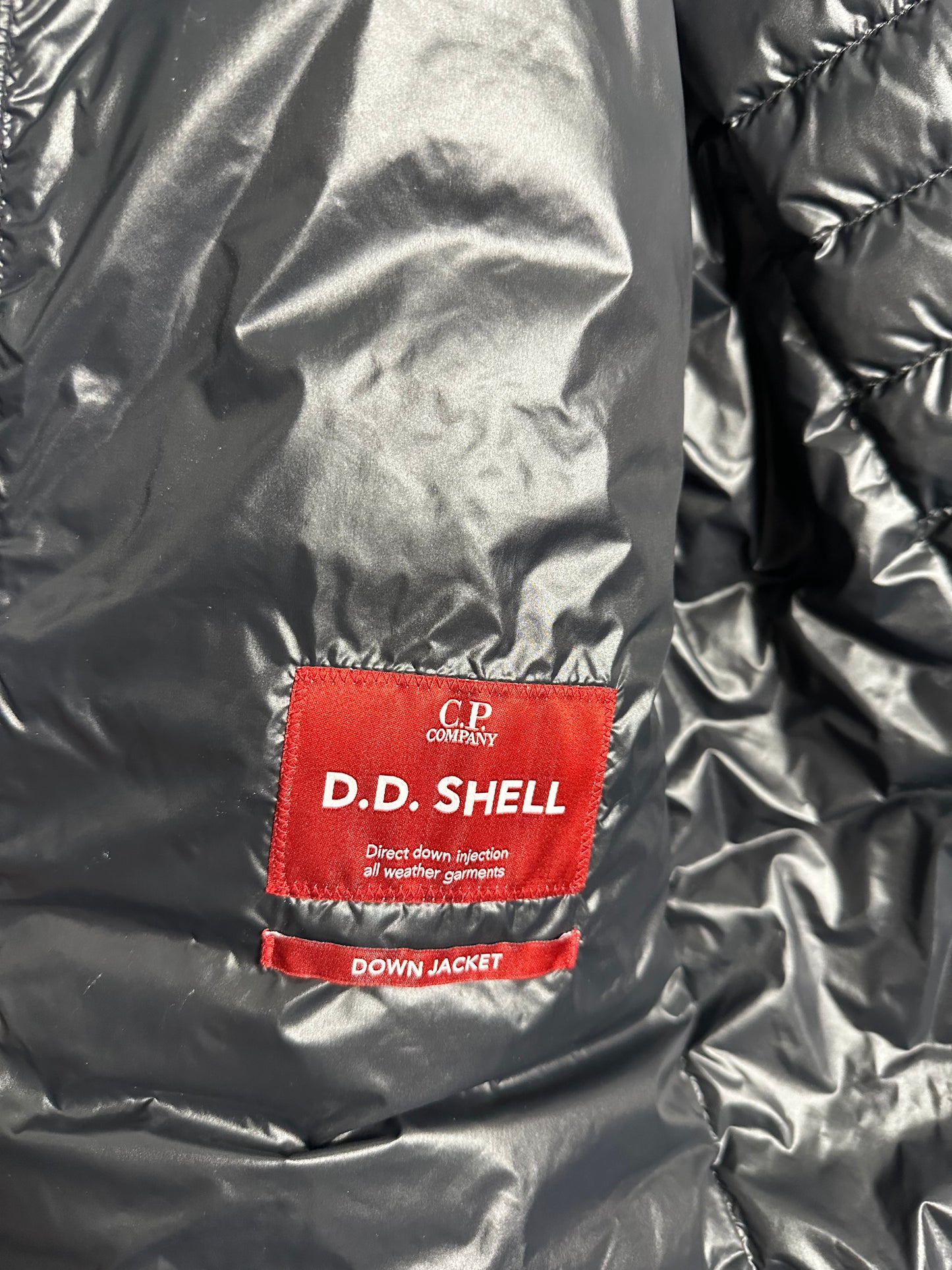 C.P. Company Black D.D. Shell Jacket - Large