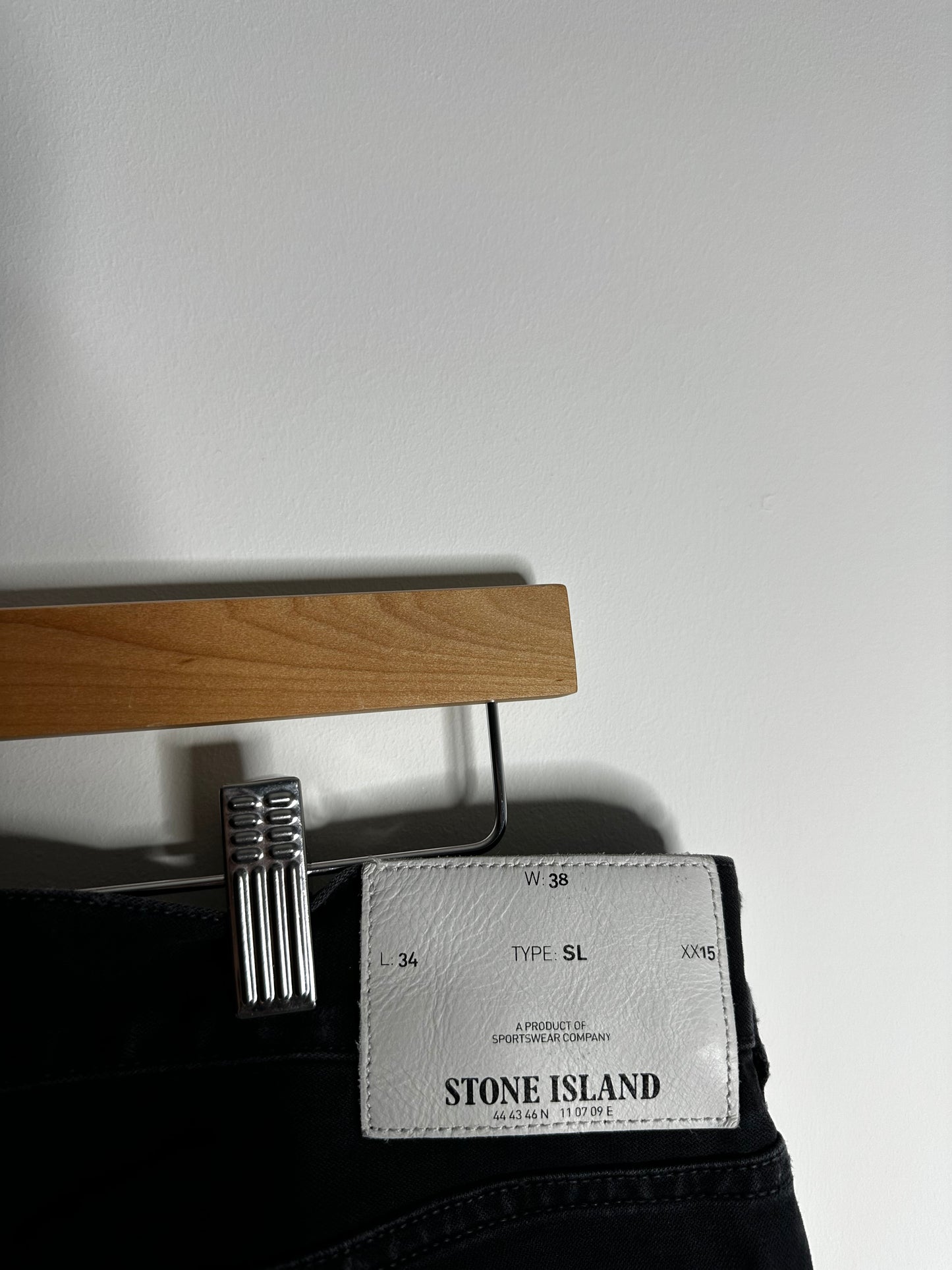 Stone Island Black Jeans - 38 Waist / 34 Leg