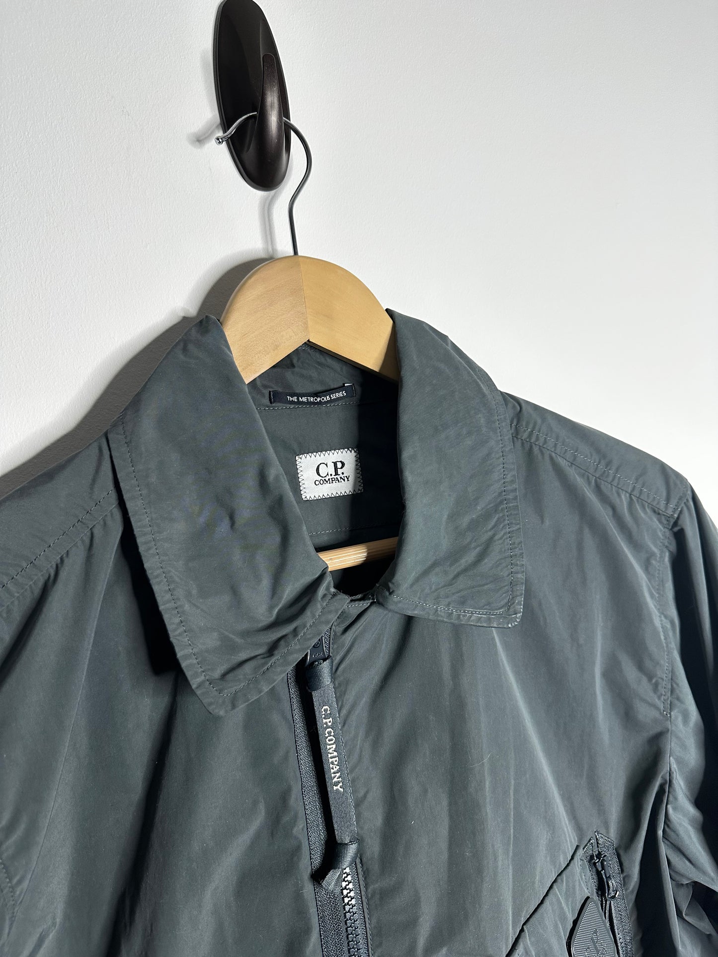C.P. Company Grey Metropolis Series Memri Overshirt - Medium