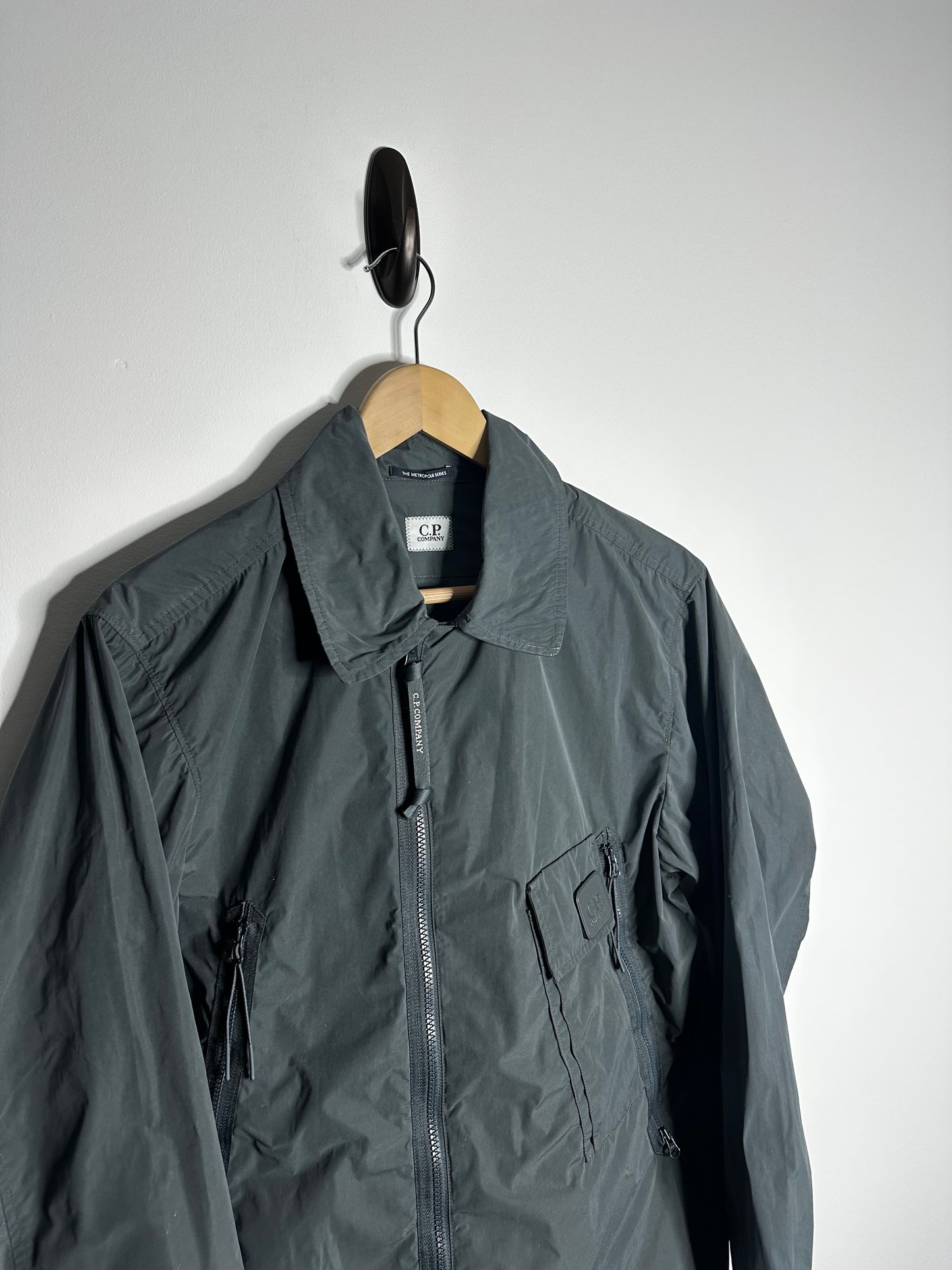 C.P. Company Grey Metropolis Series Memri Overshirt - Medium