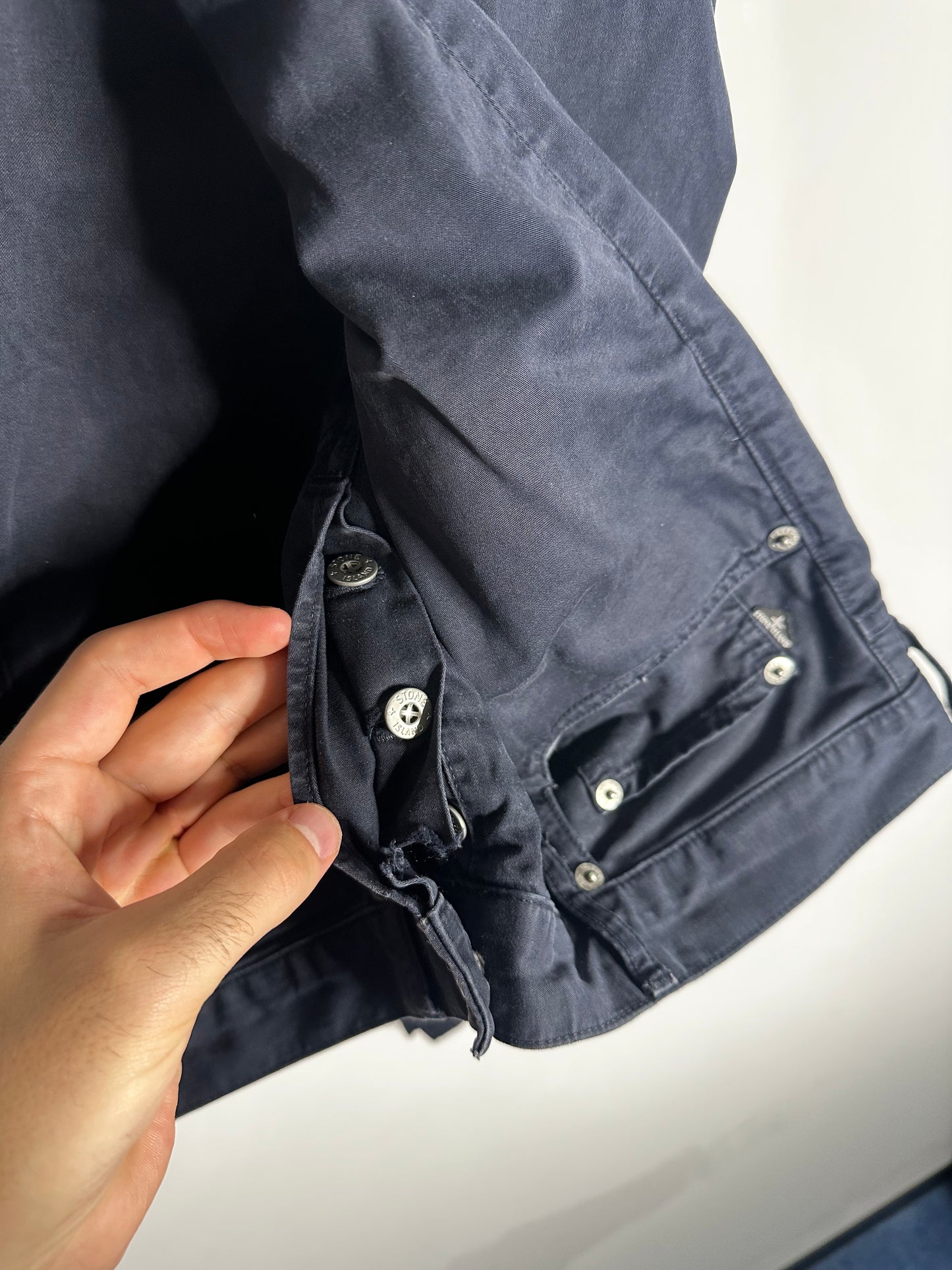 Stone Island Navy Chino Trousers - 32 Waist / 34 Leg