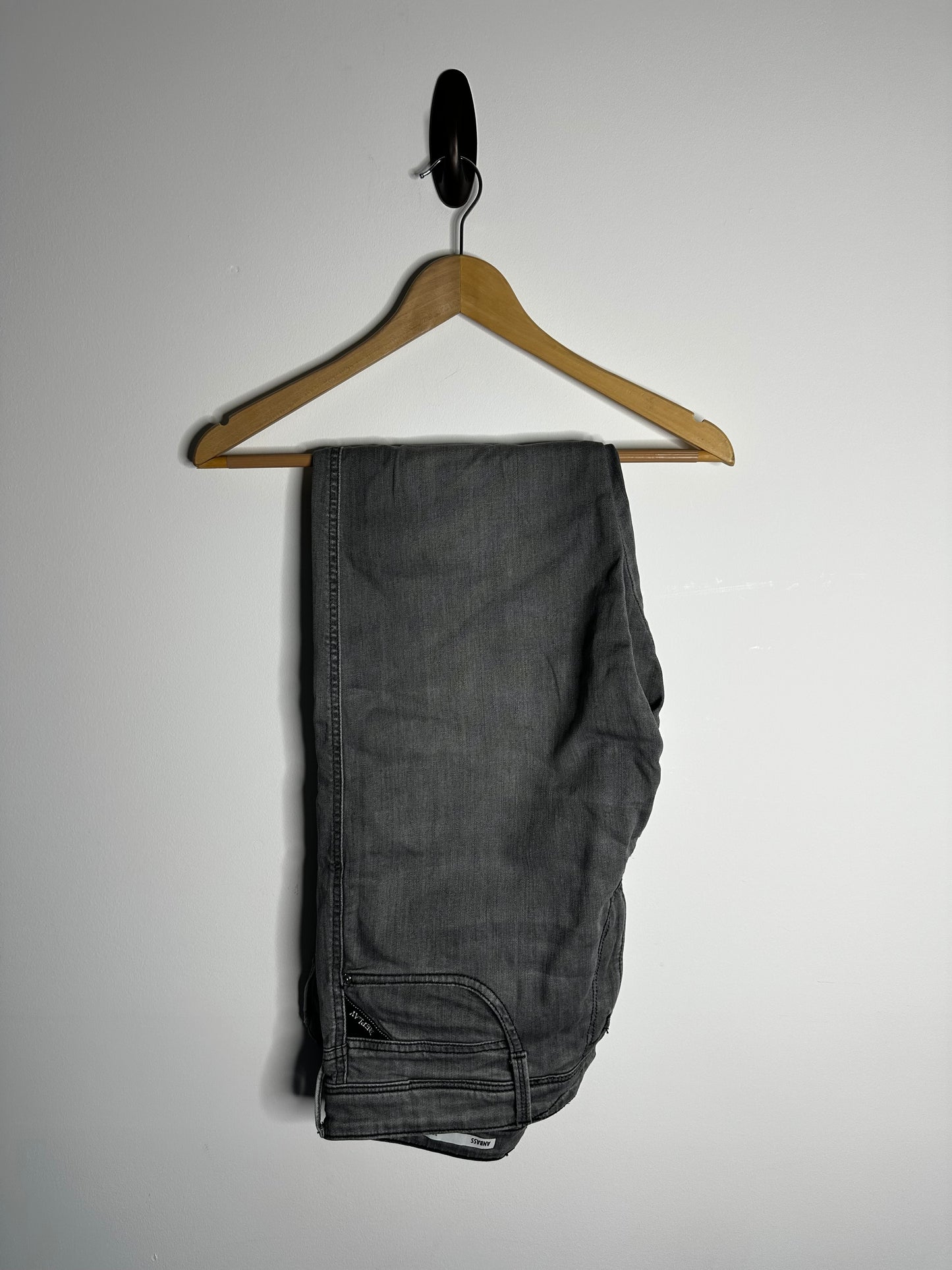 Replay Grey Anbass Hyperflex Jeans - 36 Waist / 32 Leg