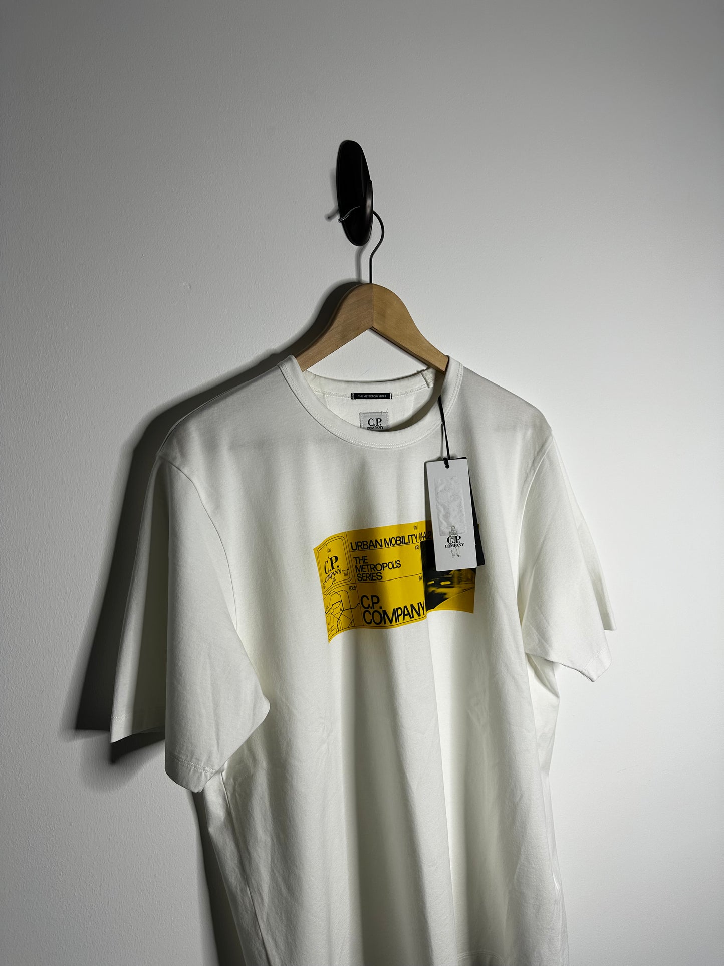 C.P. Company White Metropolis Series T - Shirt - Large
