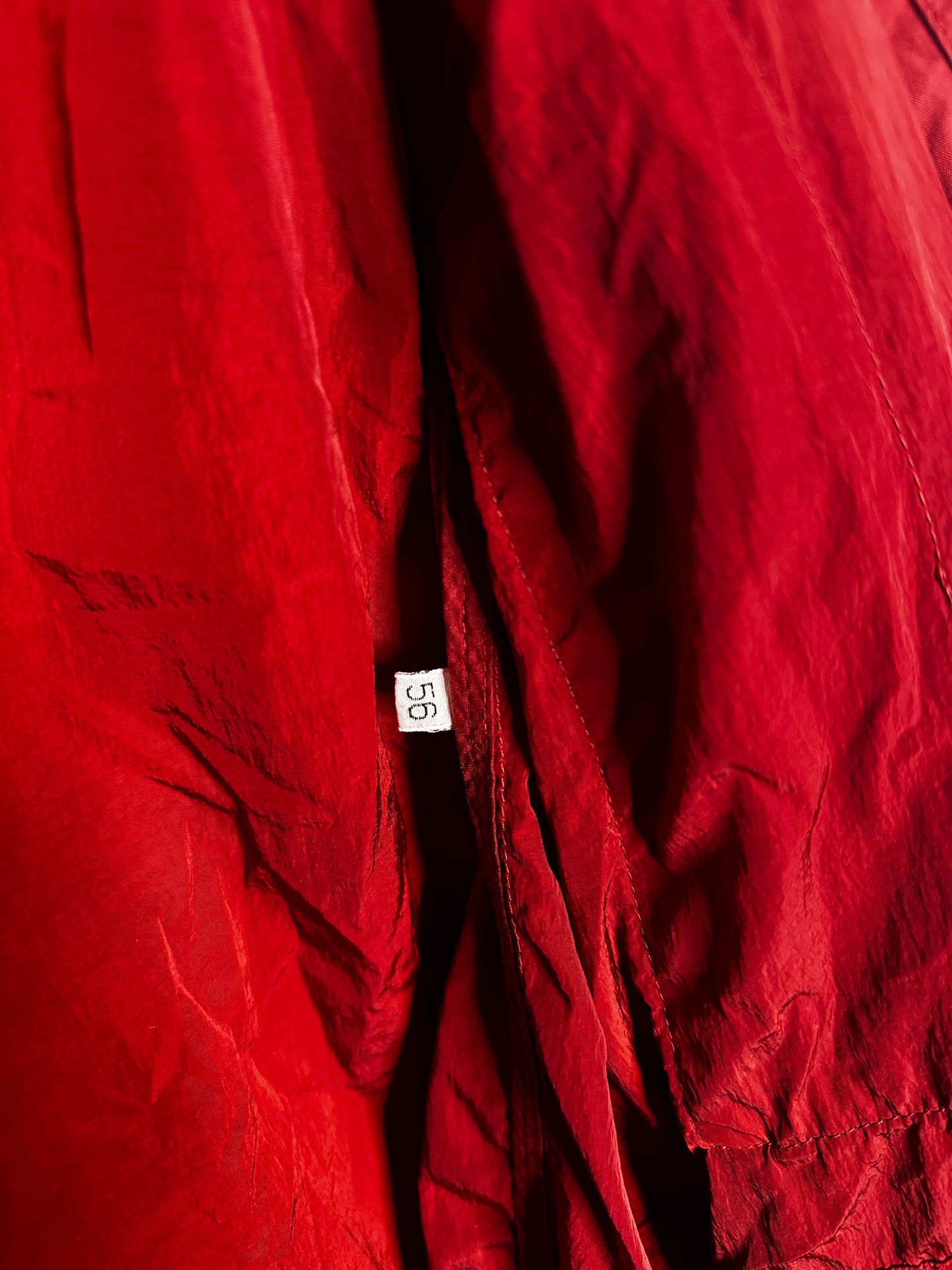 C.P. Company Red Multi Pocket Goggle Jacket - XXXL