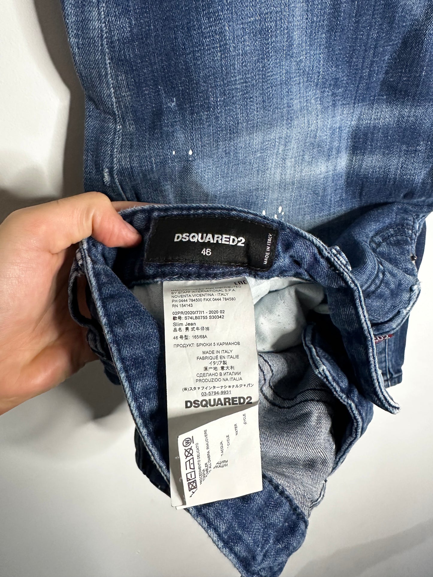 DSQUARED2 Blue Cool Guy Jeans - 34 Waist