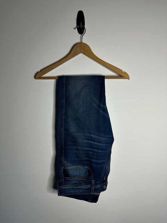 Replay Blue Anbass Hyperflex Jeans - 36 Waist / 32 Leg