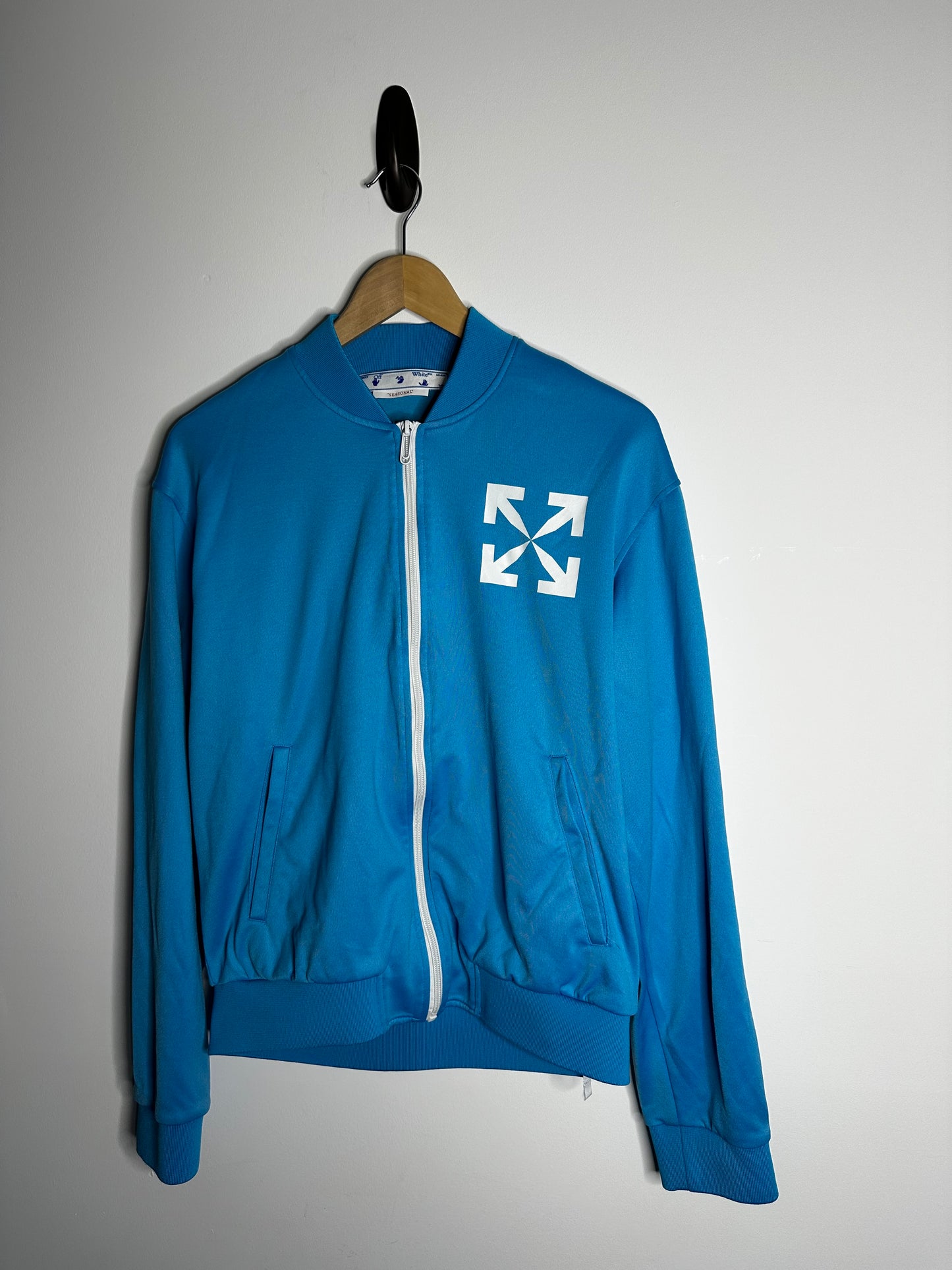 OFF - WHITE Blue Single Arrow Tracksuit Top - Medium