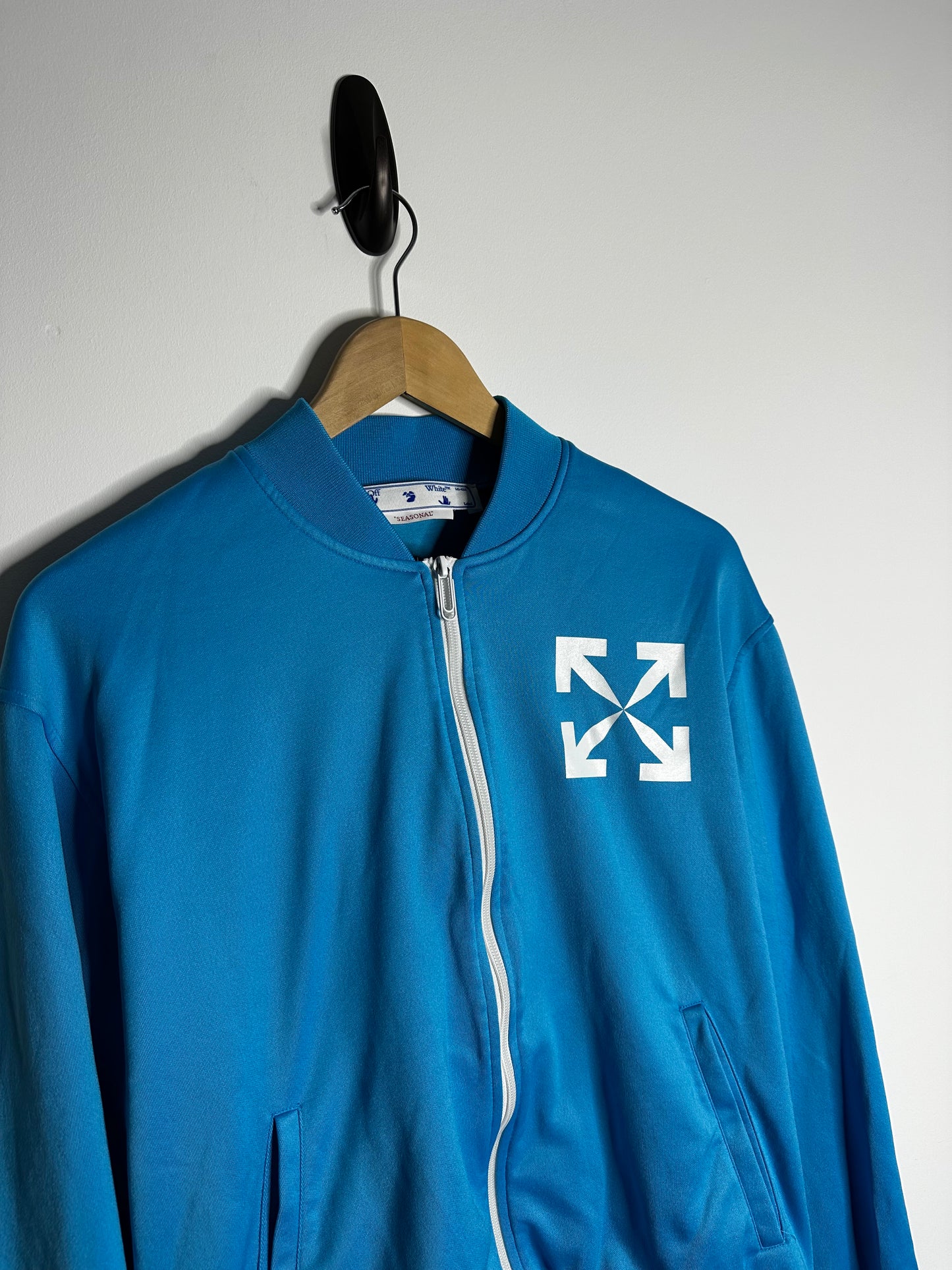 OFF - WHITE Blue Single Arrow Tracksuit Top - Medium