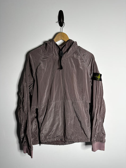 Stone Island Rose Quartz Nylon Metal Pullover Smock - Medium