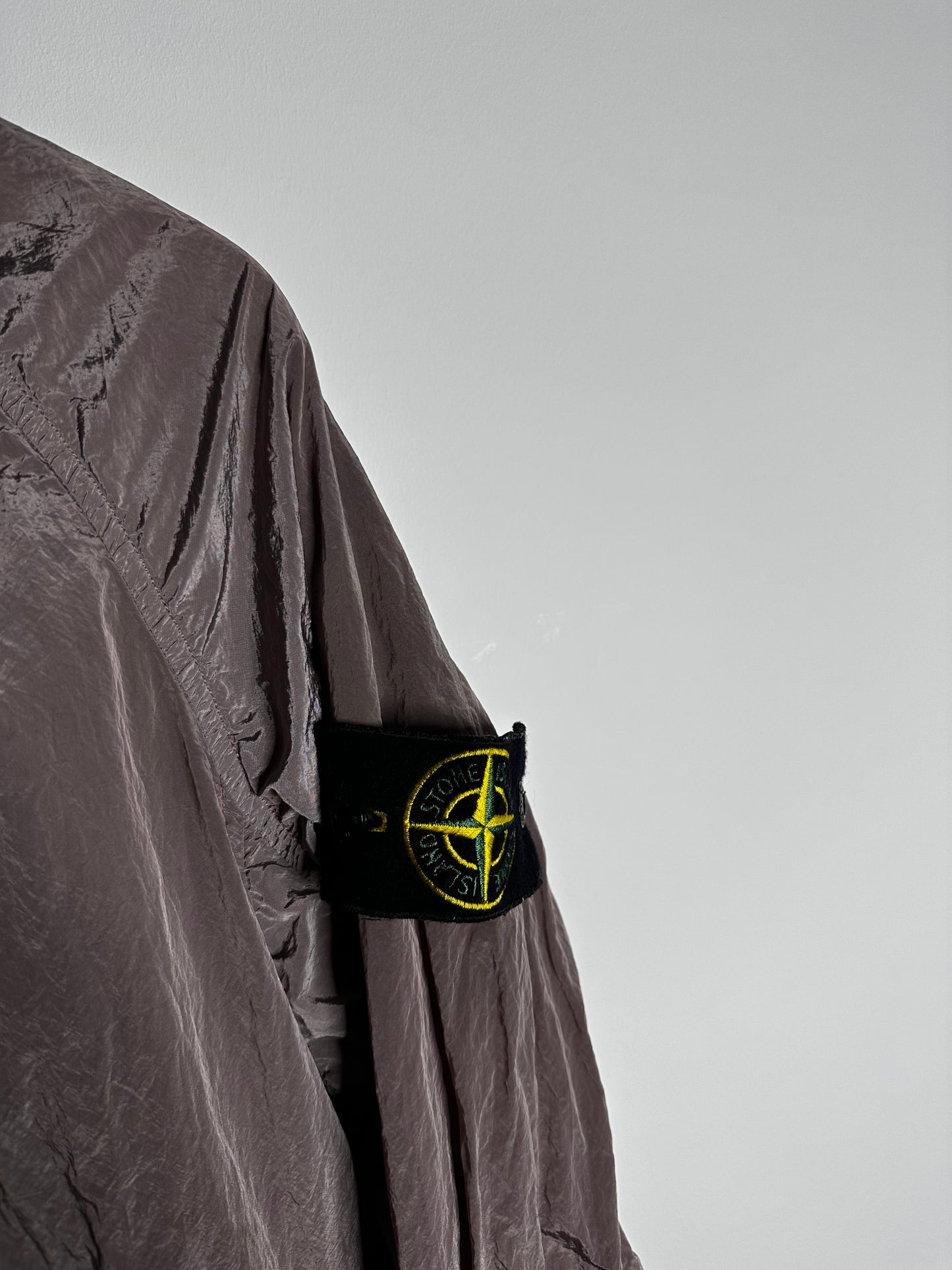 Stone Island Rose Quartz Nylon Metal Pullover Smock - Medium