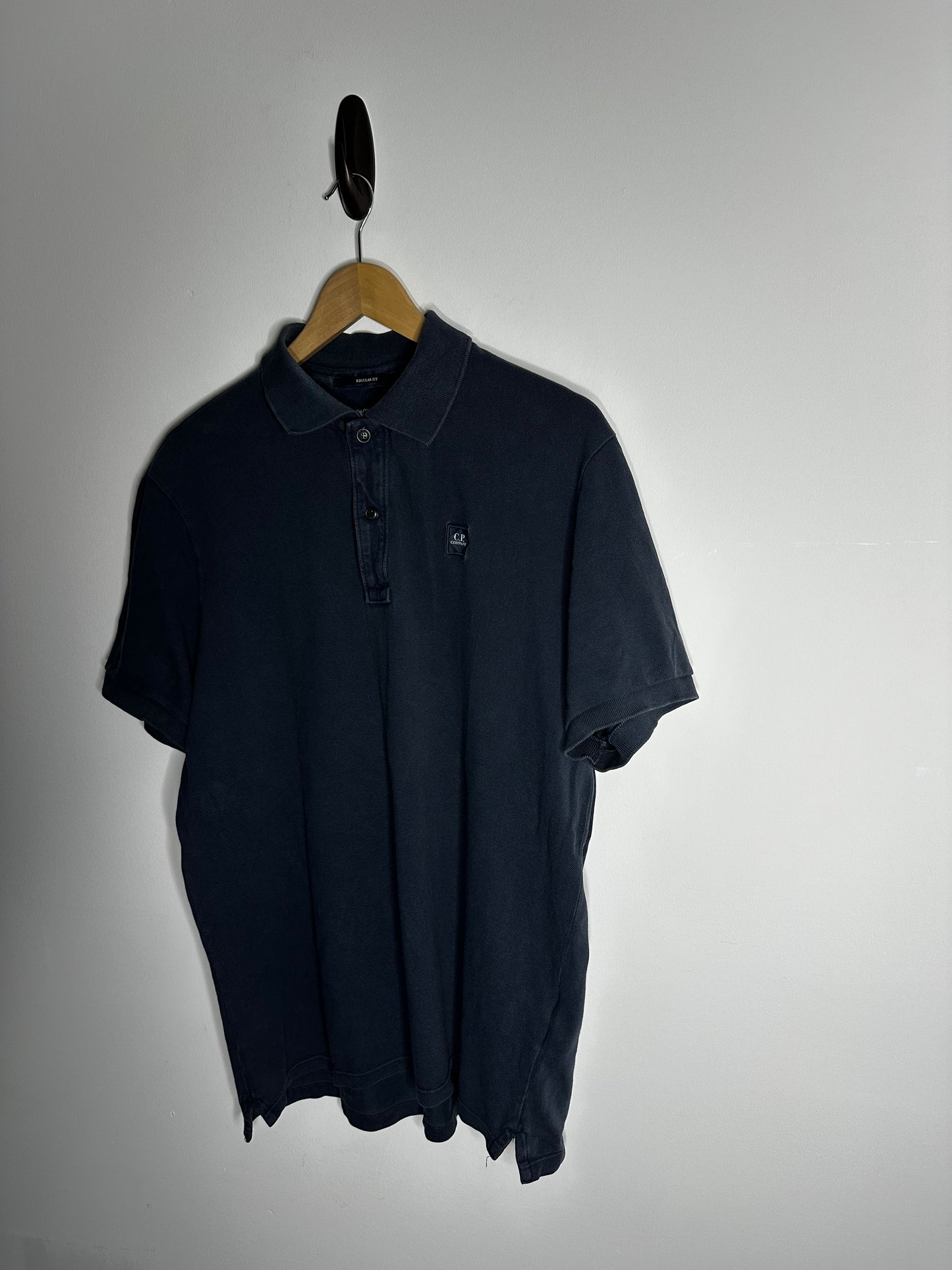 C.P. Company Navy Polo Shirt - Extra Large