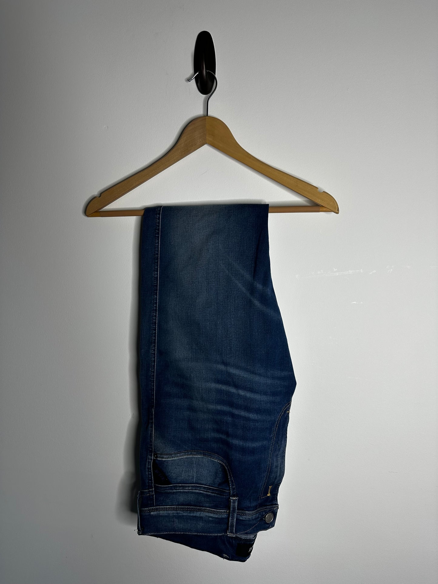 Replay Blue Anbass Hyperflex Jeans - 36 Waist / 32 Leg
