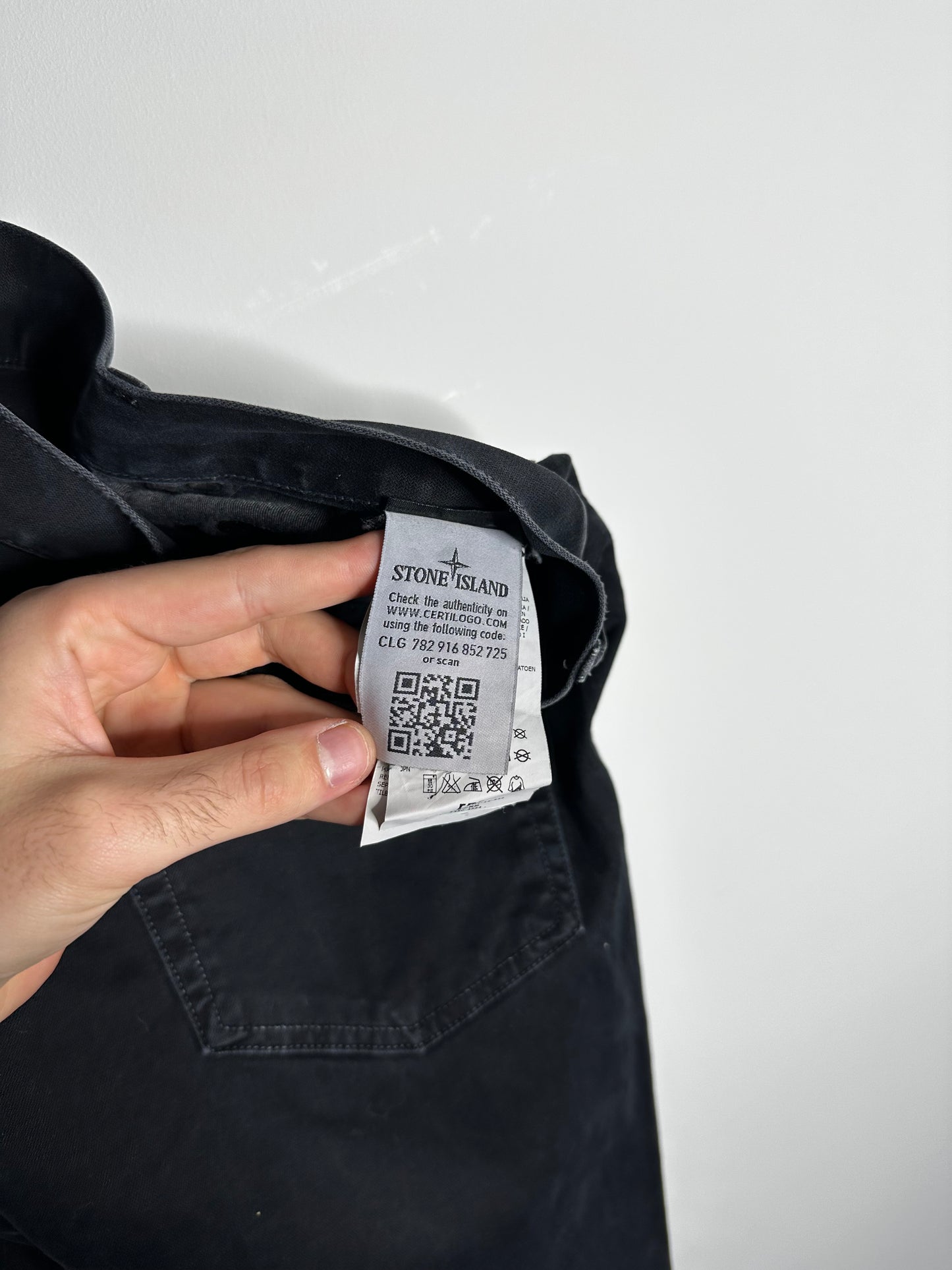 Stone Island Black Jeans - 38 Waist / 34 Leg