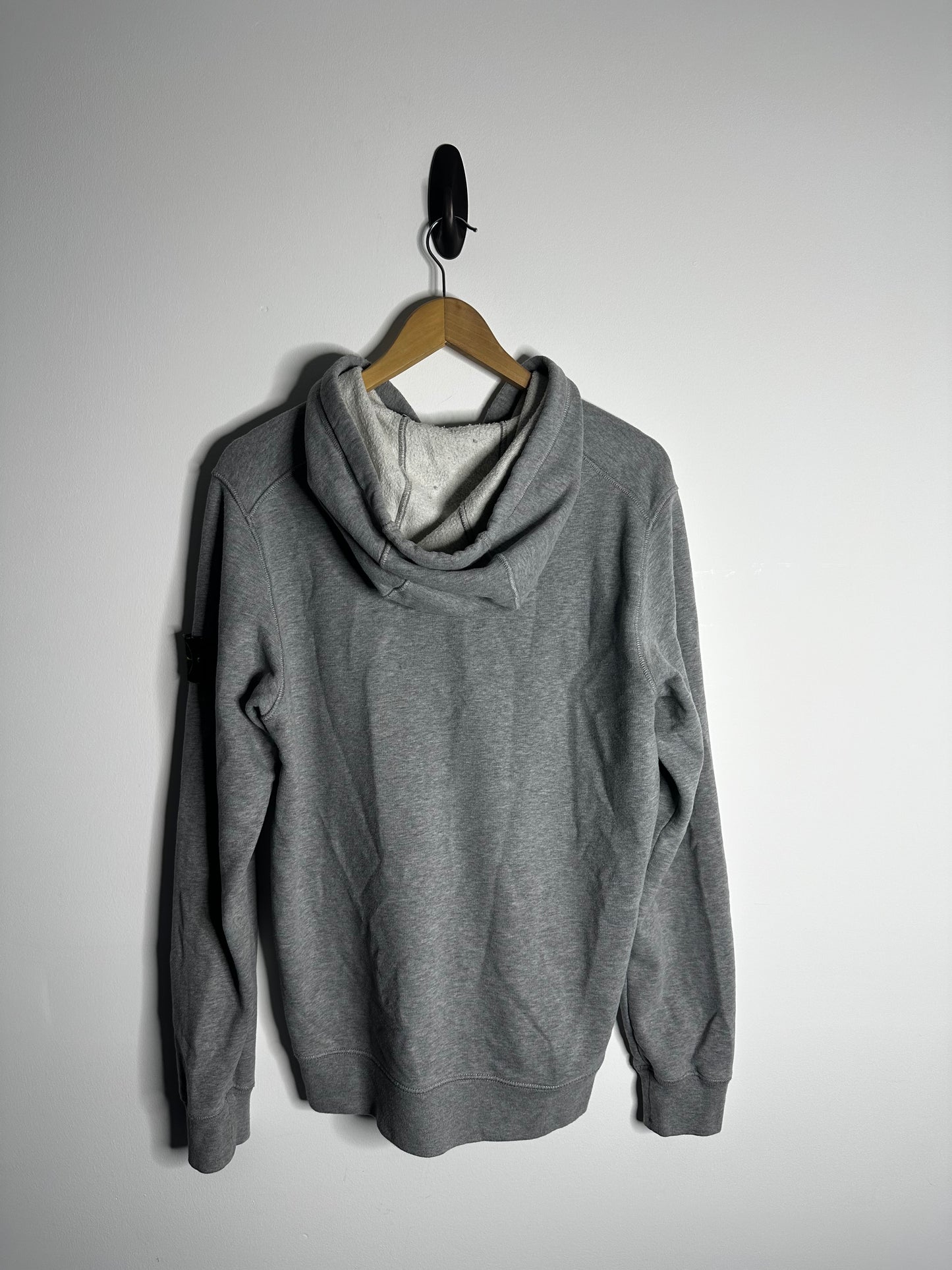 Stone Island Grey Full Tracksuit Zip Hoodie & Tracksuit Bottoms - Medium