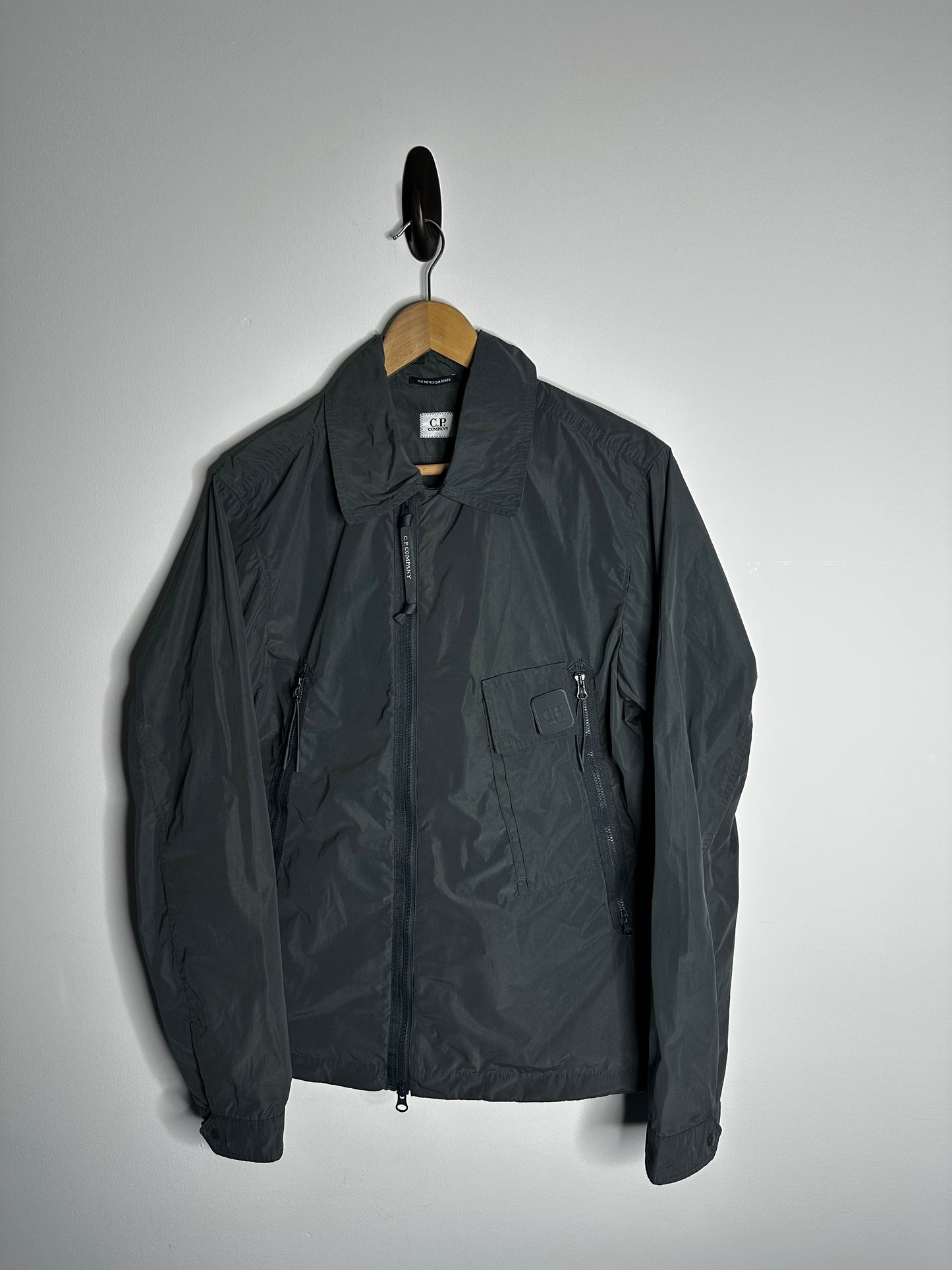 C.P. Company Grey Metropolis Series Memri Overshirt - Medium
