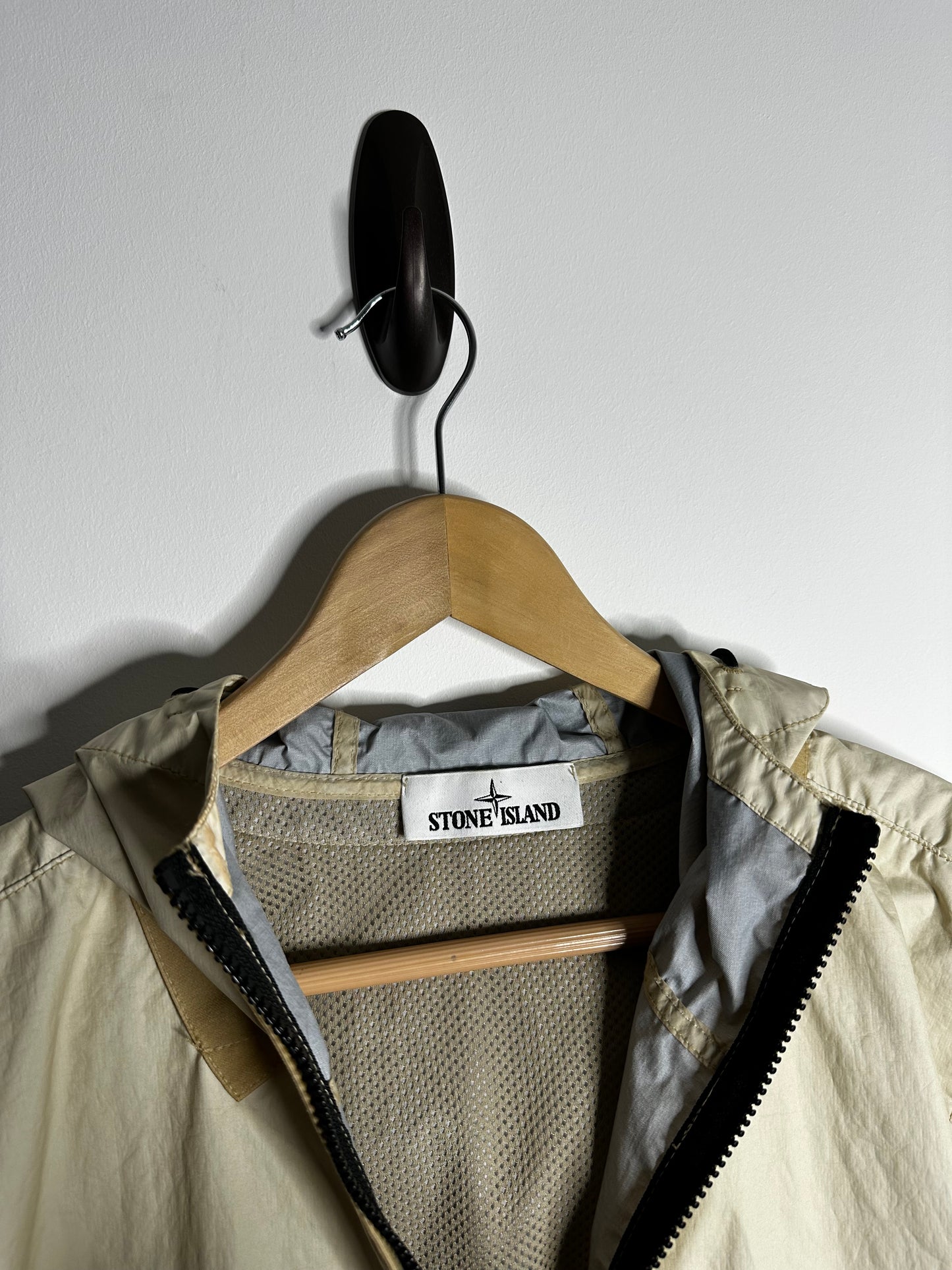 Stone Island Peach Membrana 3L TC Hooded Jacket - Medium