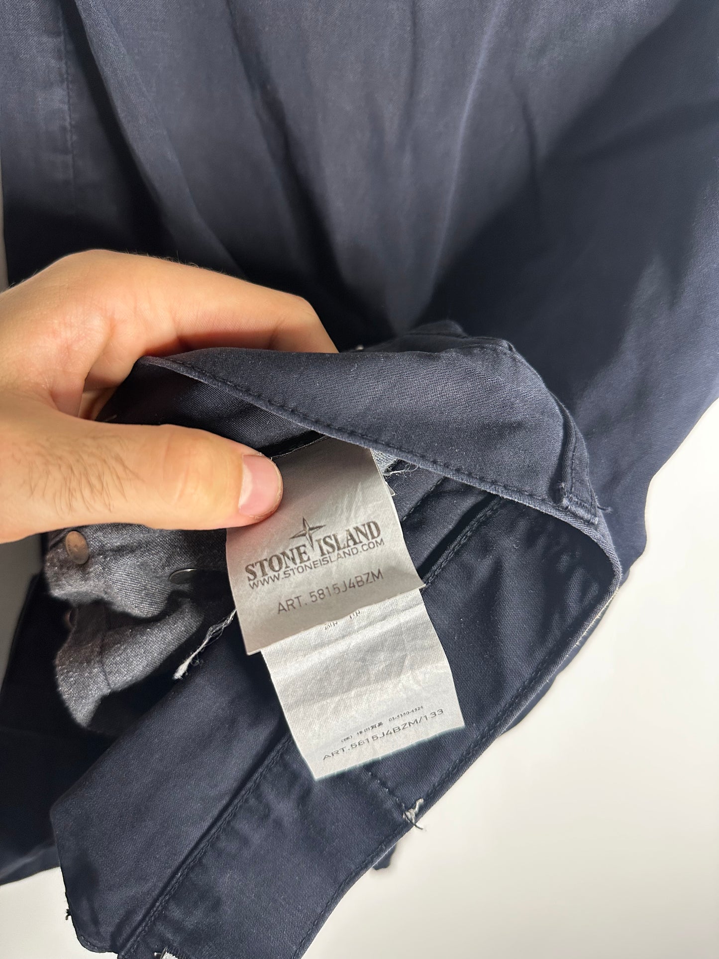 Stone Island Navy Chino Trousers - 32 Waist / 34 Leg