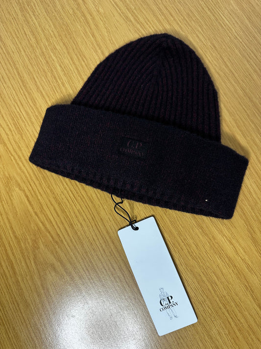C.P. Company Port Royal Wool Mix Beanie Hat