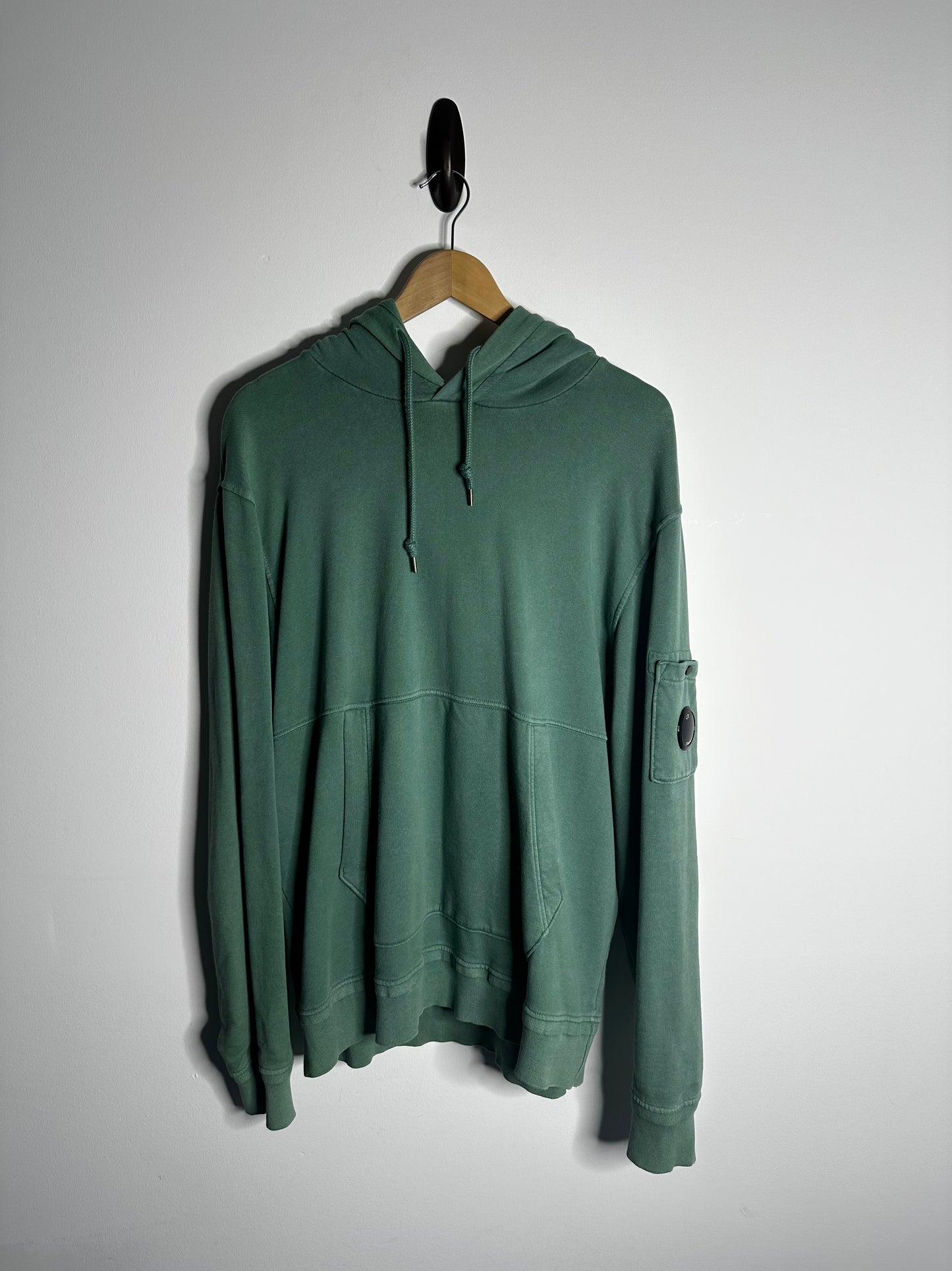C.P. Company Green Resist Dyed Hoodie - Extra Large