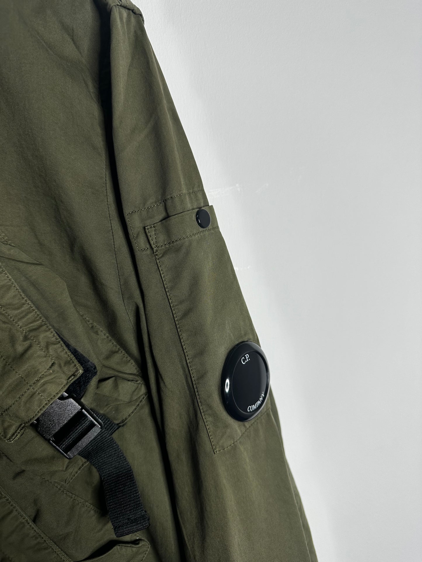 C.P. Company Khaki Utility Overshirt - Large