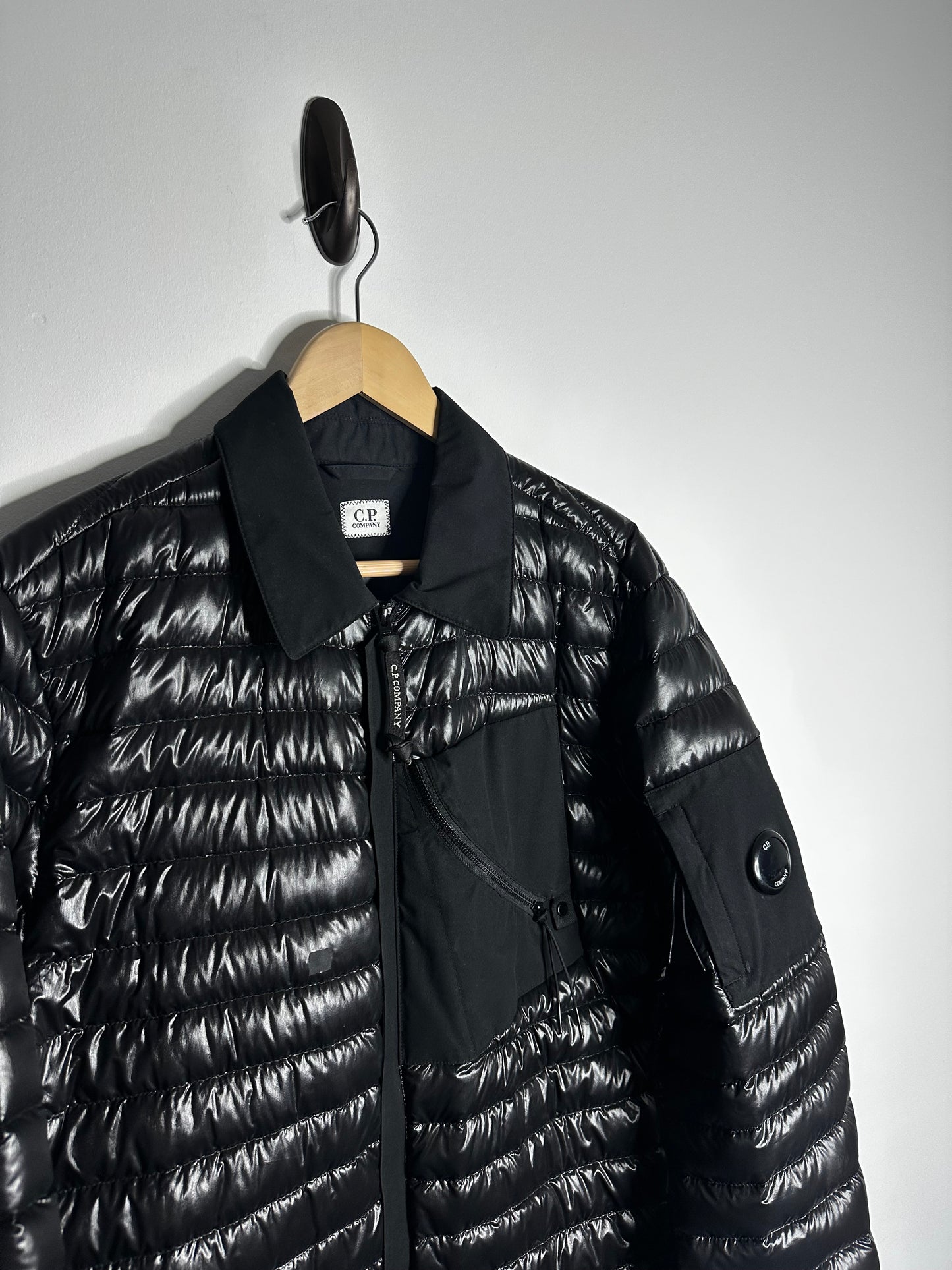 C.P. Company Black D.D. Shell Jacket - Large
