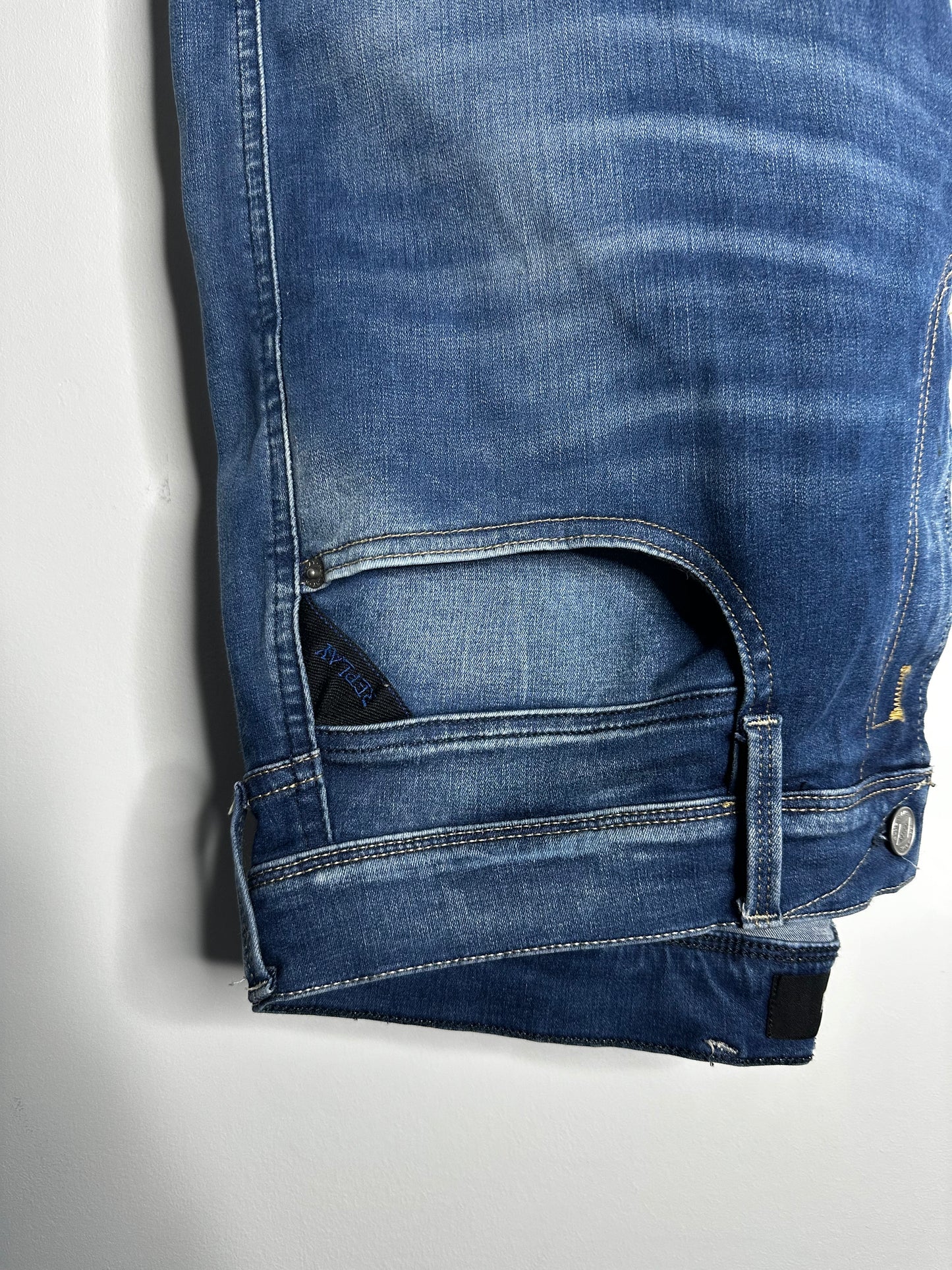 Replay Blue Anbass Hyperflex Jeans - 36 Waist / 32 Leg