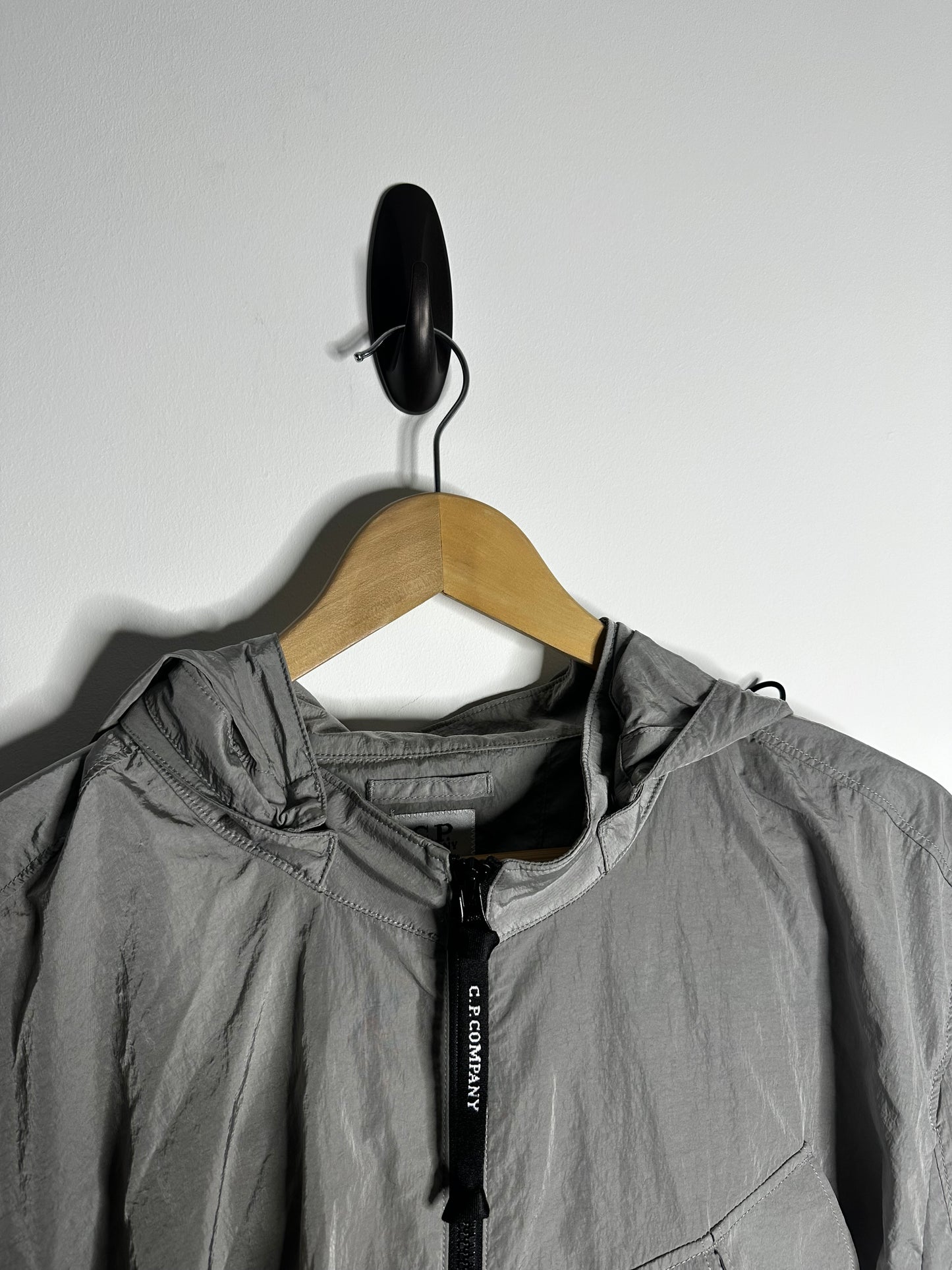 C.P. Company Silver Chrome-R Goggle Jacket - XXXL