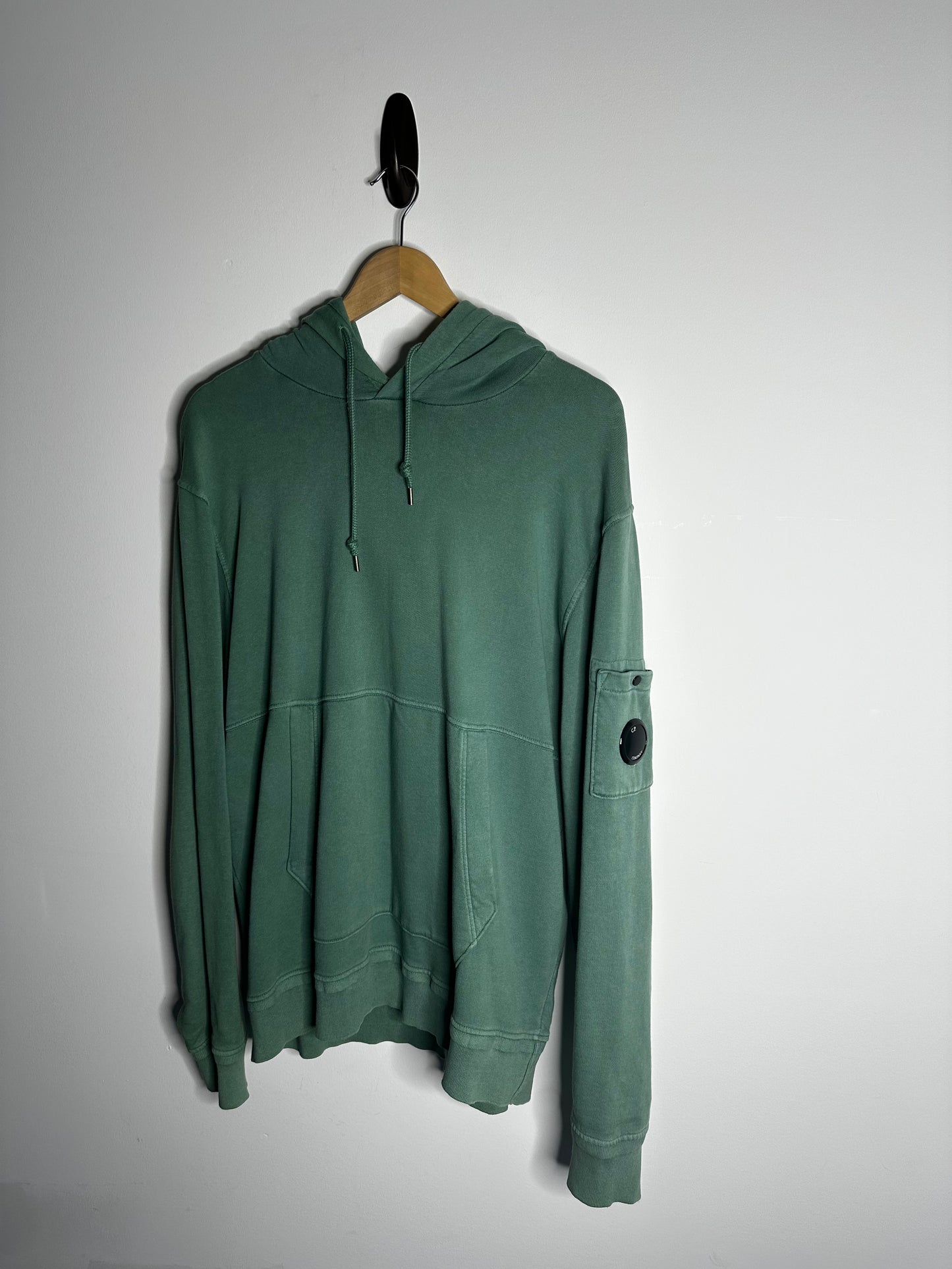 C.P. Company Green Resist Dyed Hoodie - Extra Large