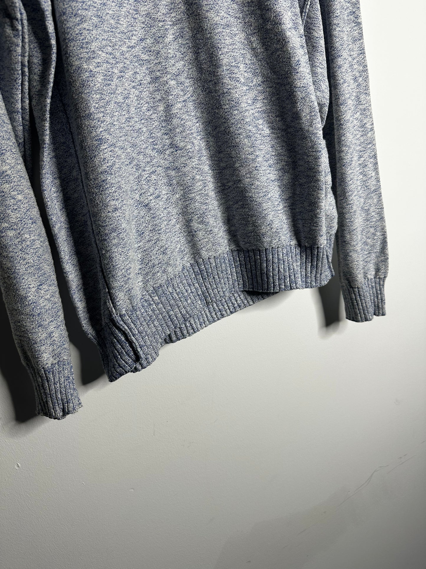 Stone Island Blue Marl Jumper - Large