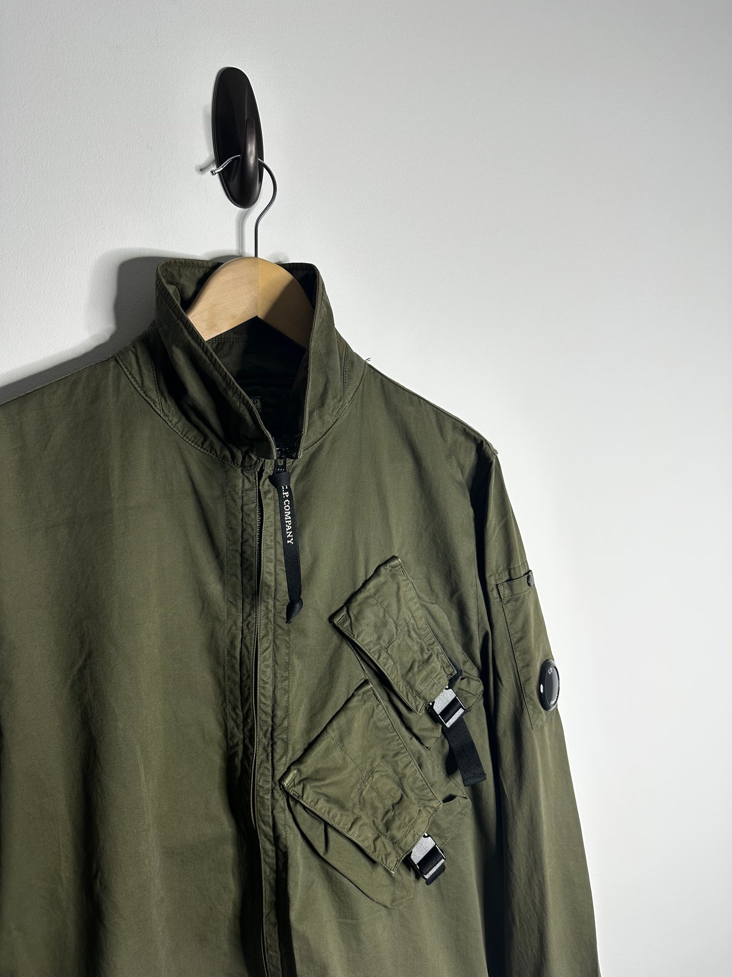 C.P. Company Khaki Utility Overshirt - Large