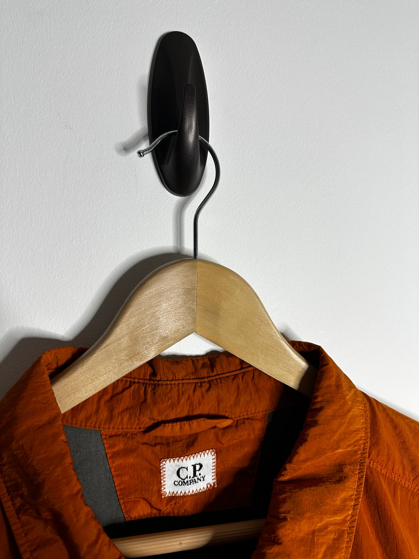 C.P. Company Orange Chrome Lined Overshirt - Extra Large
