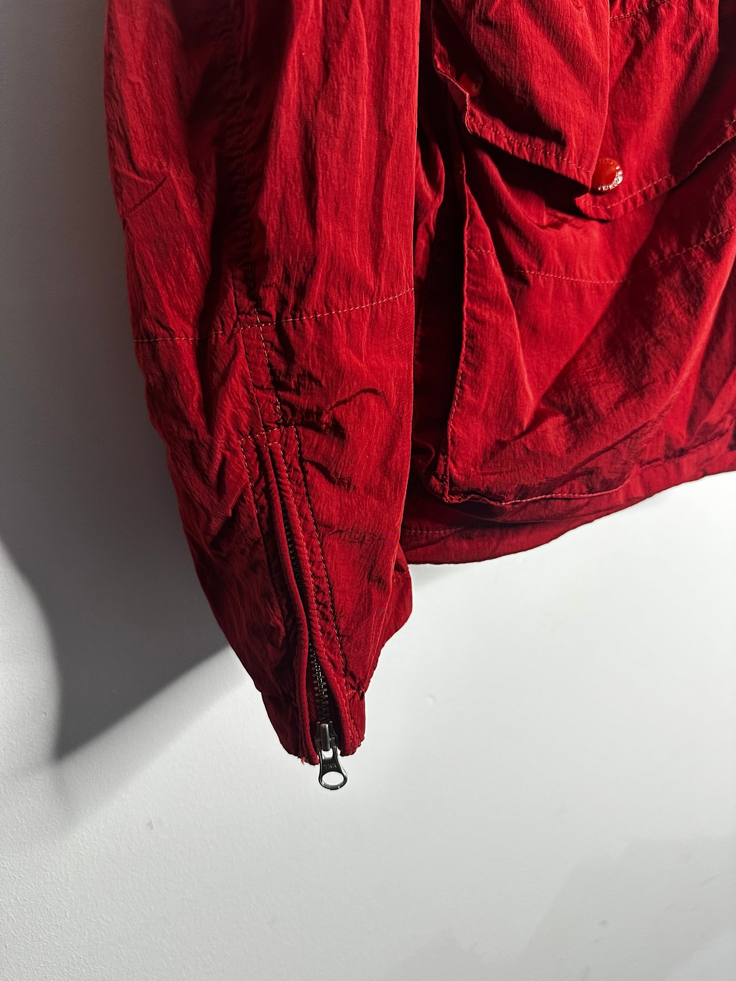 C.P. Company Red Multi Pocket Goggle Jacket - XXXL