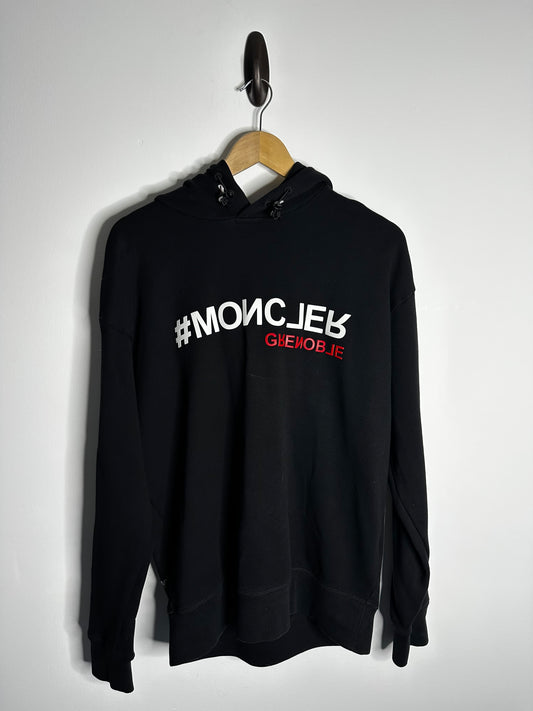 Moncler Grenoble Black Pullover Hoodie - Medium