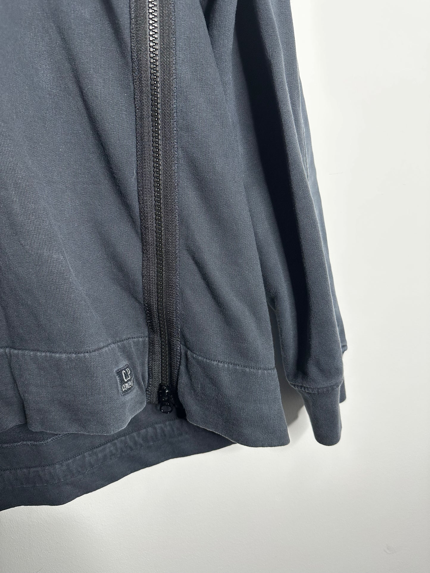 C.P. Company Black Pullover Goggle Hoodie - Medium